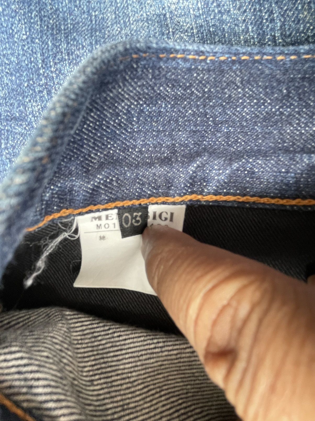 Japanese Brand Men’s Bigi Redline Selvedge Denim Size US 34 / EU 50 - 14 Thumbnail