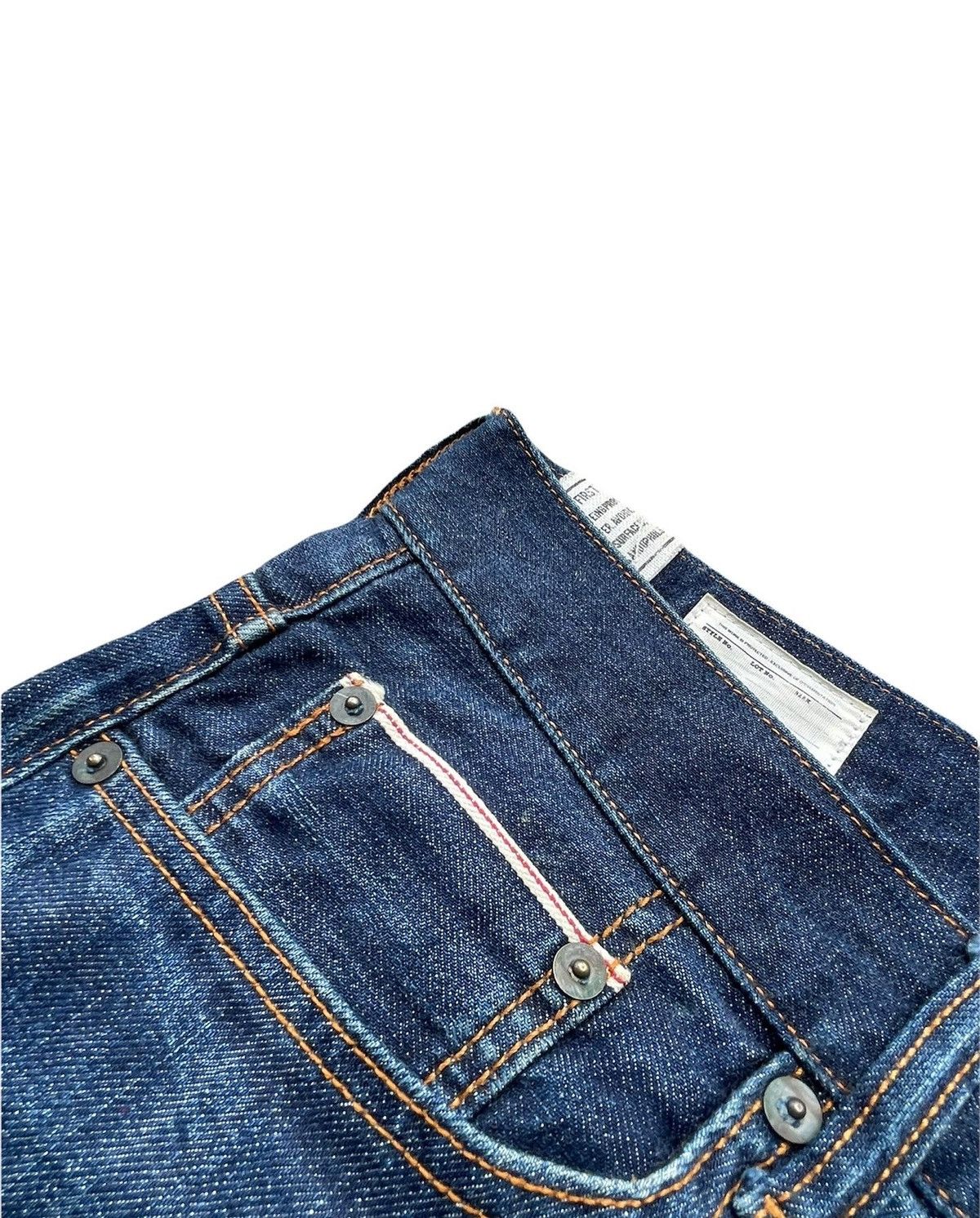 Japanese Brand Men’s Bigi Redline Selvedge Denim Size US 34 / EU 50 - 4 Thumbnail