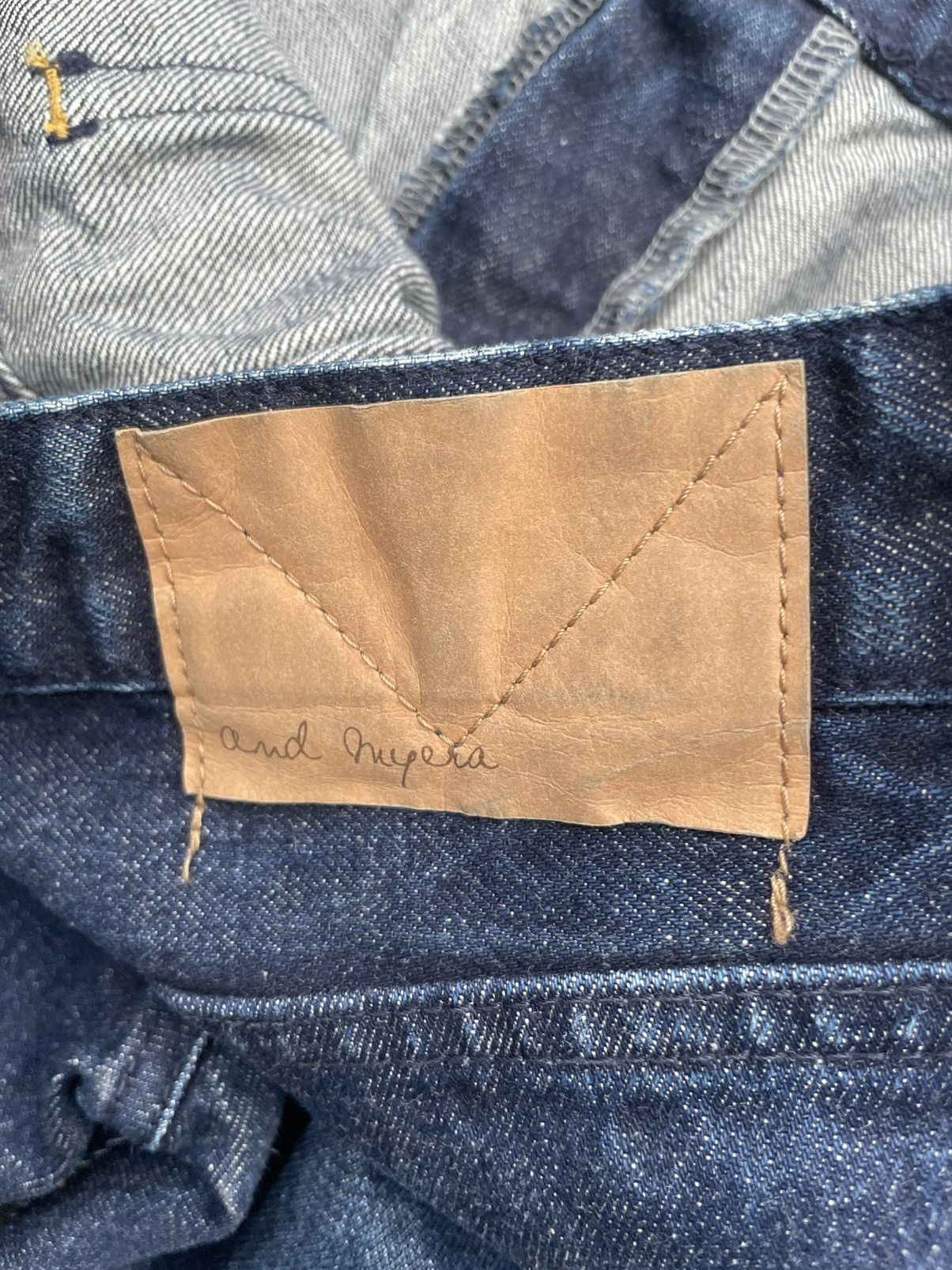 Japanese Brand And Myera Japan Redline Selvedge Denim Size US 35 - 14 Thumbnail