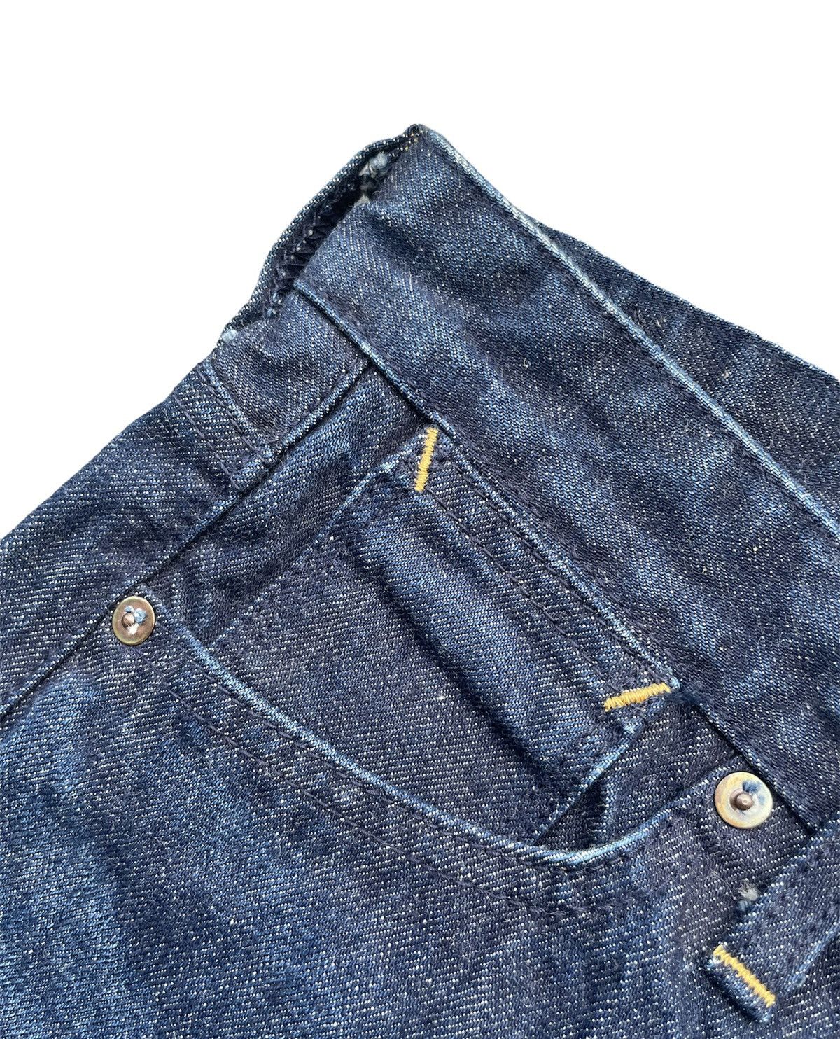 Japanese Brand And Myera Japan Redline Selvedge Denim Size US 35 - 8 Thumbnail