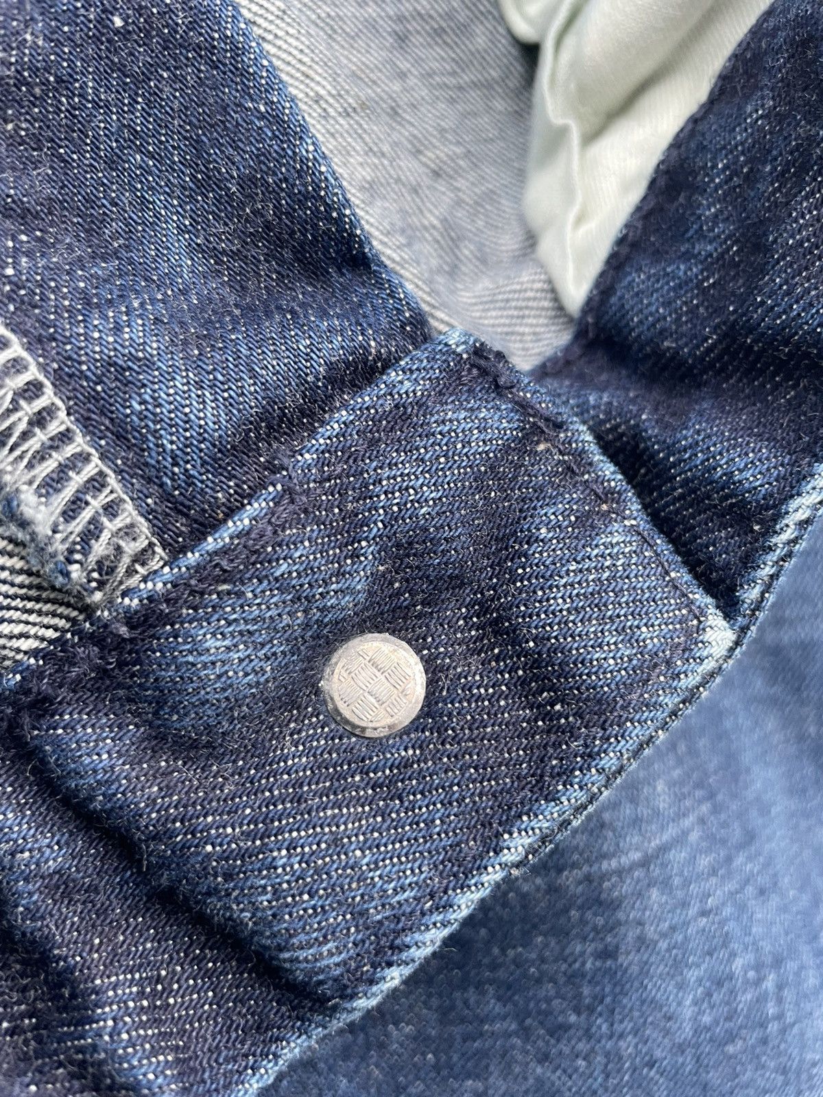 Japanese Brand And Myera Japan Redline Selvedge Denim Size US 35 - 17 Thumbnail