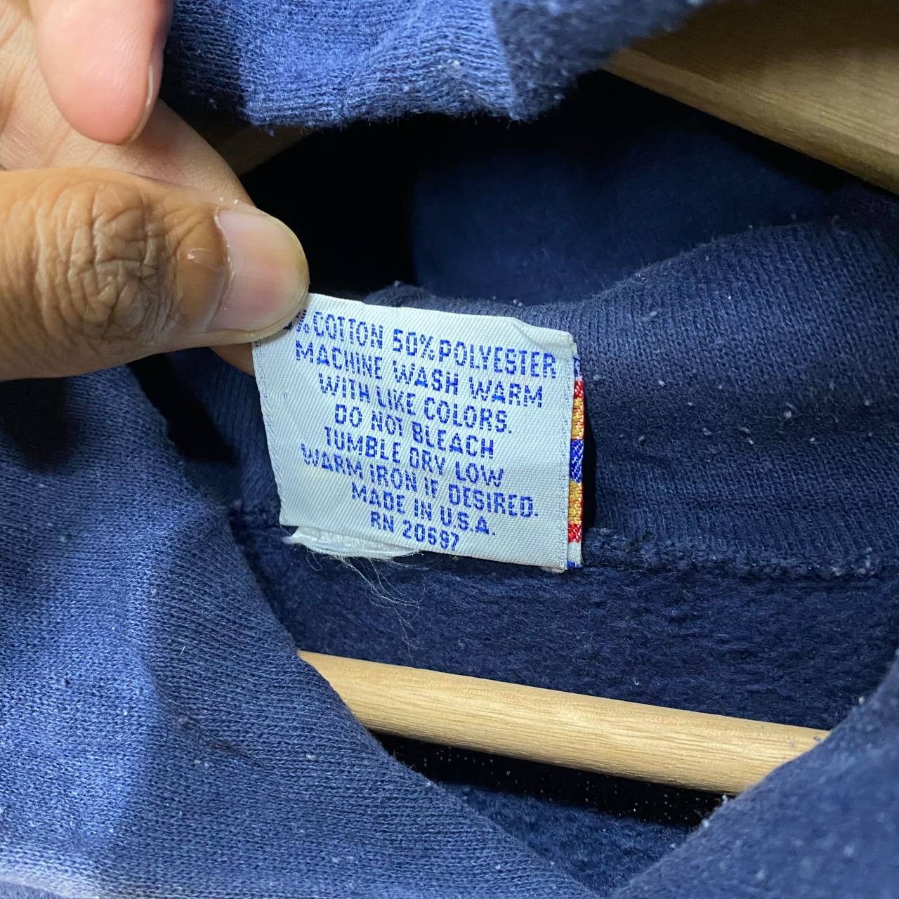 Dickies × Vintage Vintage dickies spell out sun faded hoodies Size US L / EU 52-54 / 3 - 6 Thumbnail