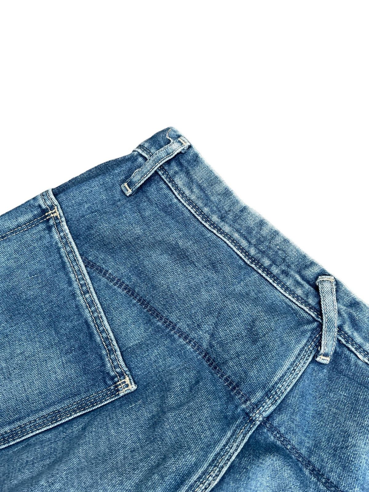 Japanese Brand × LOWRYS FARM Japanese Lowrys Farm Bleach Distresed Denim Size 32" / US 10 / IT 46 - 4 Thumbnail