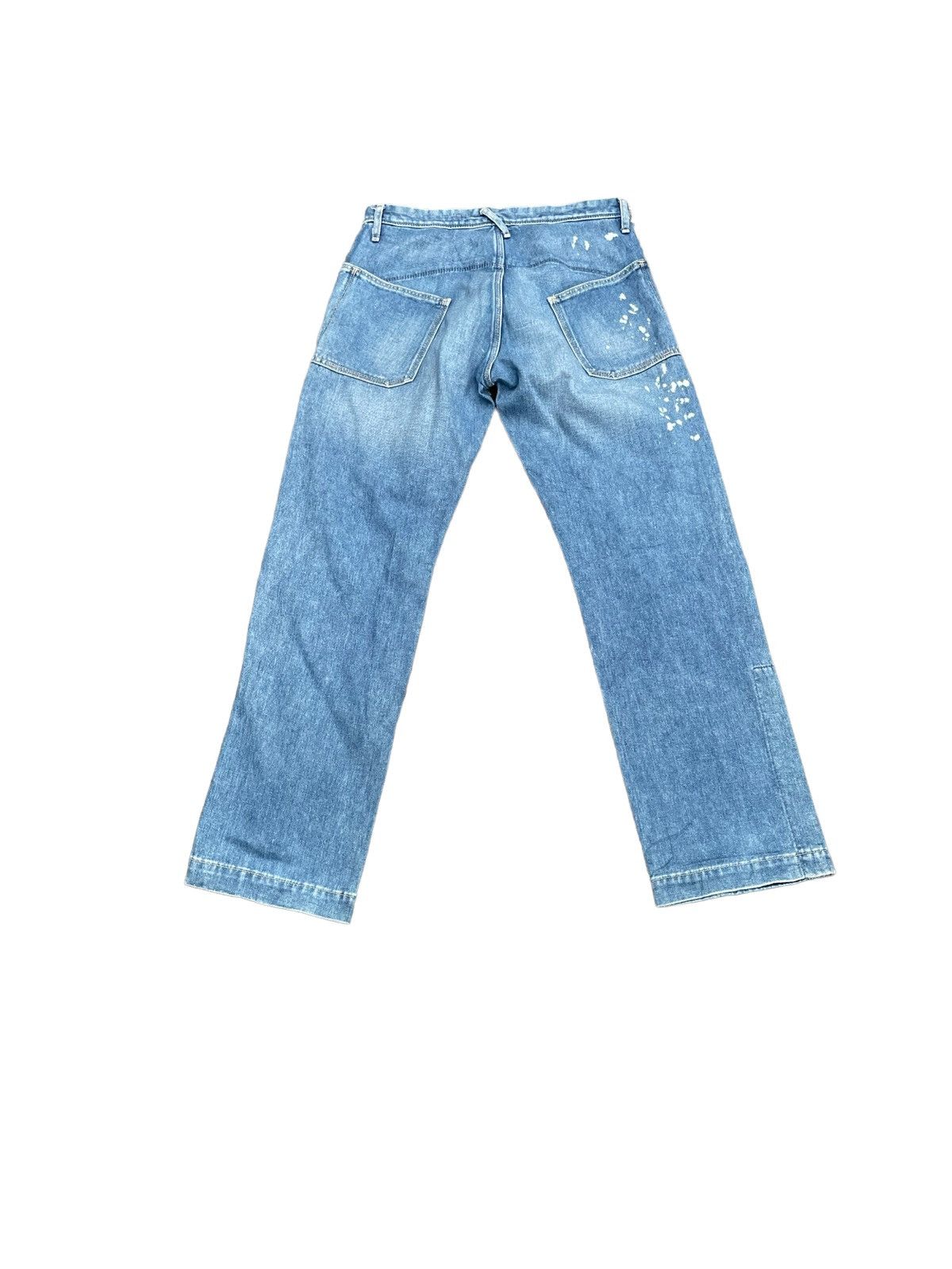 Japanese Brand × LOWRYS FARM Japanese Lowrys Farm Bleach Distresed Denim Size 32" / US 10 / IT 46 - 5 Thumbnail