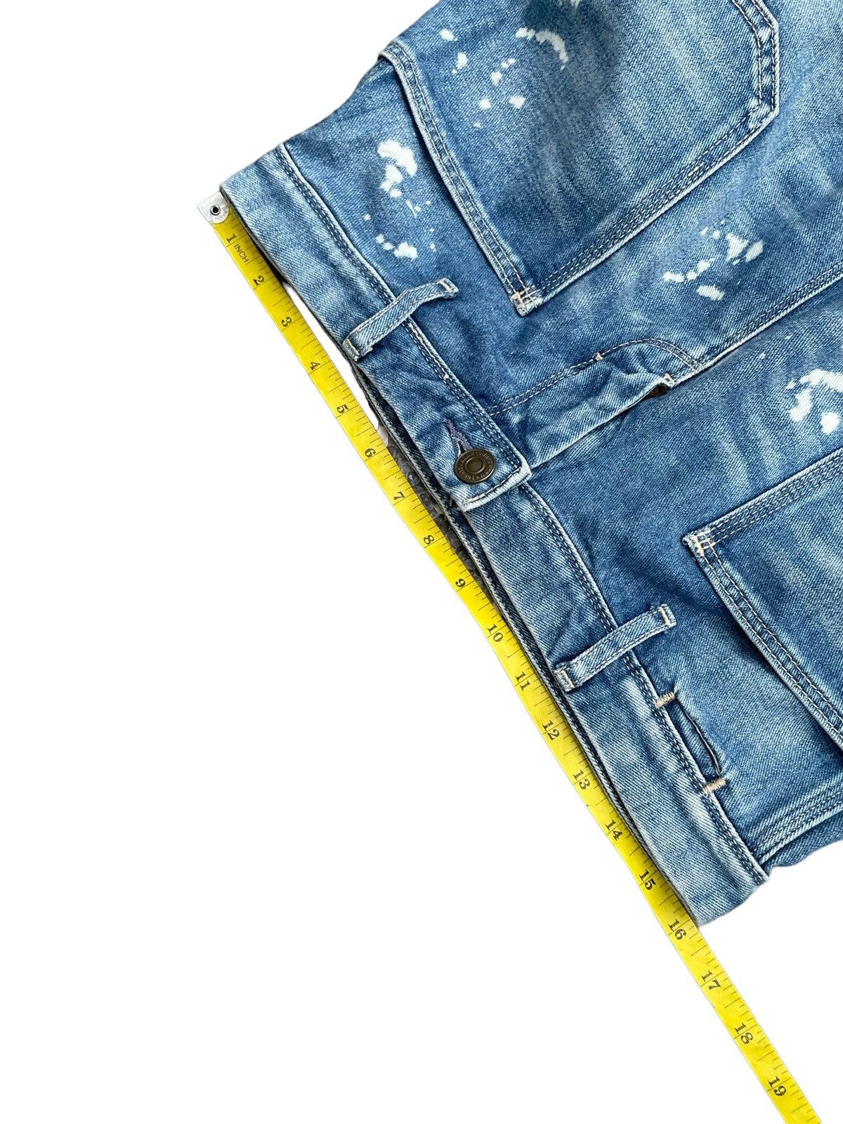 Japanese Brand × LOWRYS FARM Japanese Lowrys Farm Bleach Distresed Denim Size 32" / US 10 / IT 46 - 2 Thumbnail