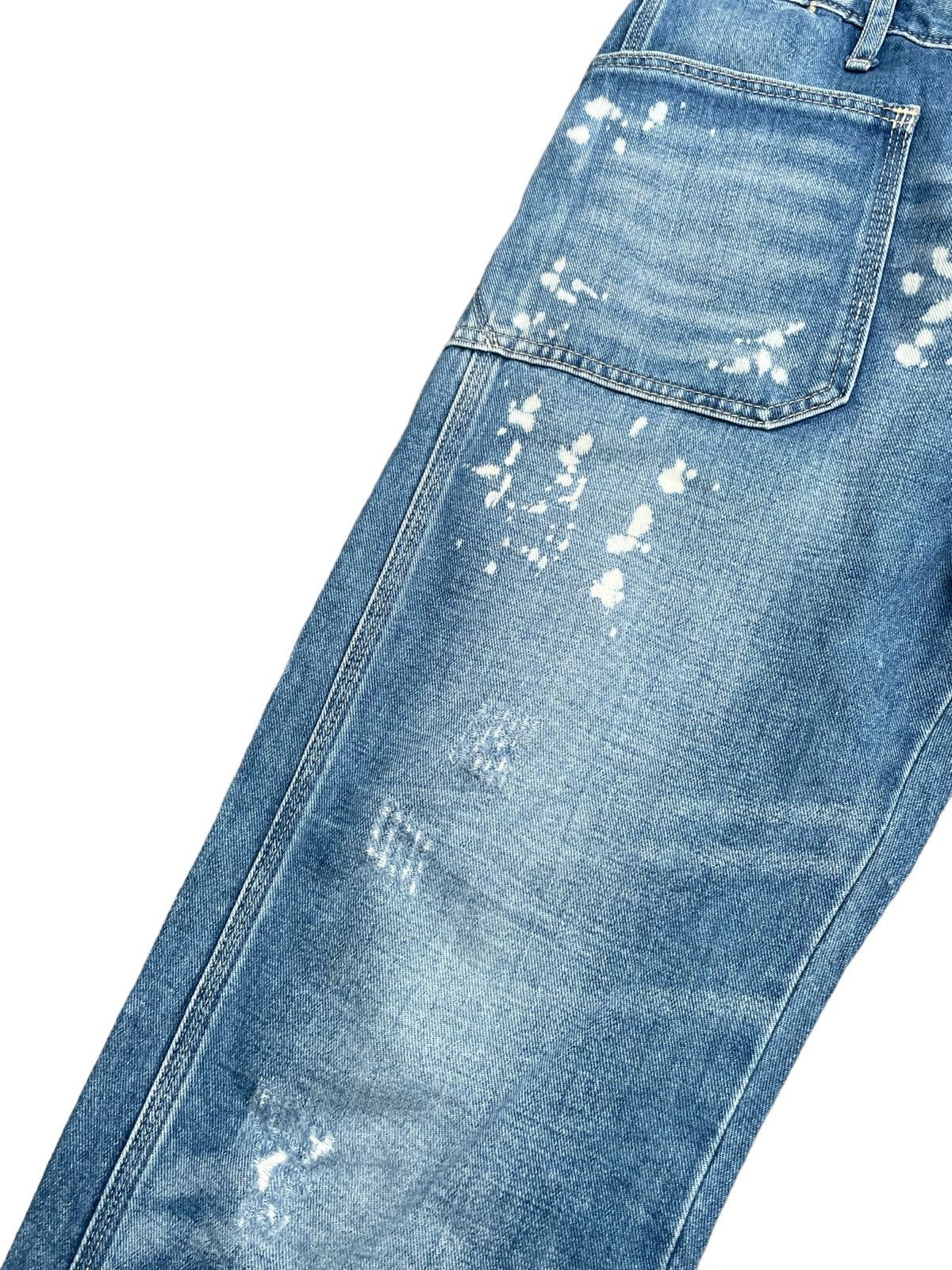 Japanese Brand × LOWRYS FARM Japanese Lowrys Farm Bleach Distresed Denim Size 32" / US 10 / IT 46 - 9 Thumbnail