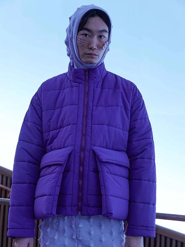Henrik Vibskov !DSWT! FW22 Henrik Vibskov Apollo Purple Puffer