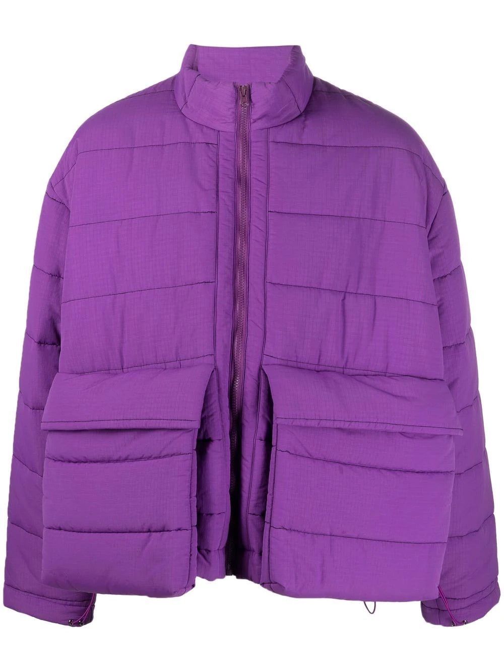 Henrik Vibskov !DSWT! FW22 Henrik Vibskov Apollo Purple Puffer Jacket Size US L / EU 52-54 / 3 - 2 Thumbnail