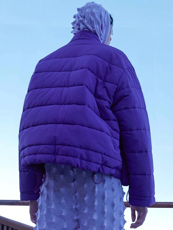 Henrik Vibskov !DSWT! FW22 Henrik Vibskov Apollo Purple Puffer Jacket Size US L / EU 52-54 / 3 - 4 Thumbnail