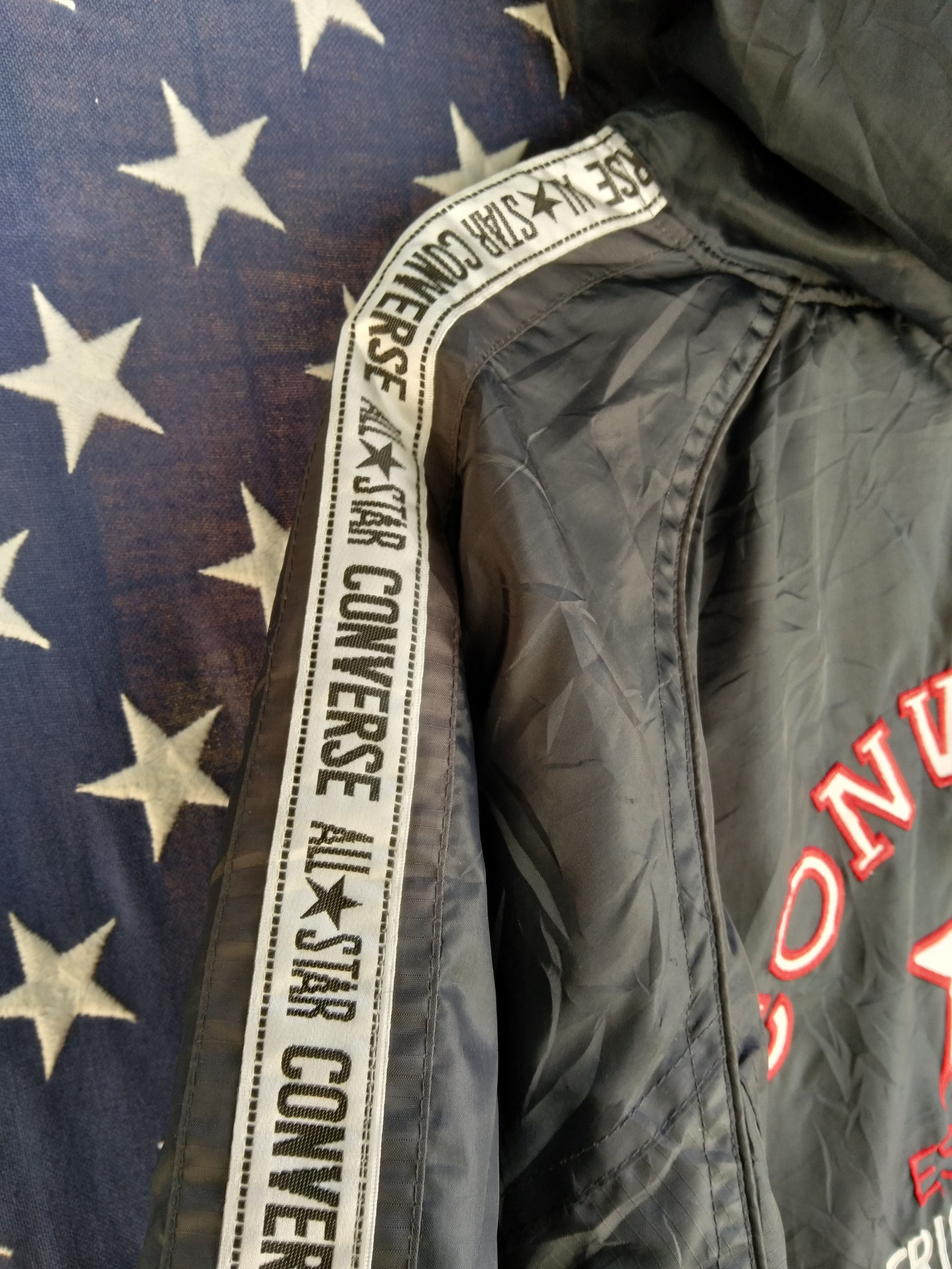 Converse × Sports Specialties CONVERSE HOODIE SHERPA PARKA LONG JACKET BIG LOGO Size US M / EU 48-50 / 2 - 8 Thumbnail