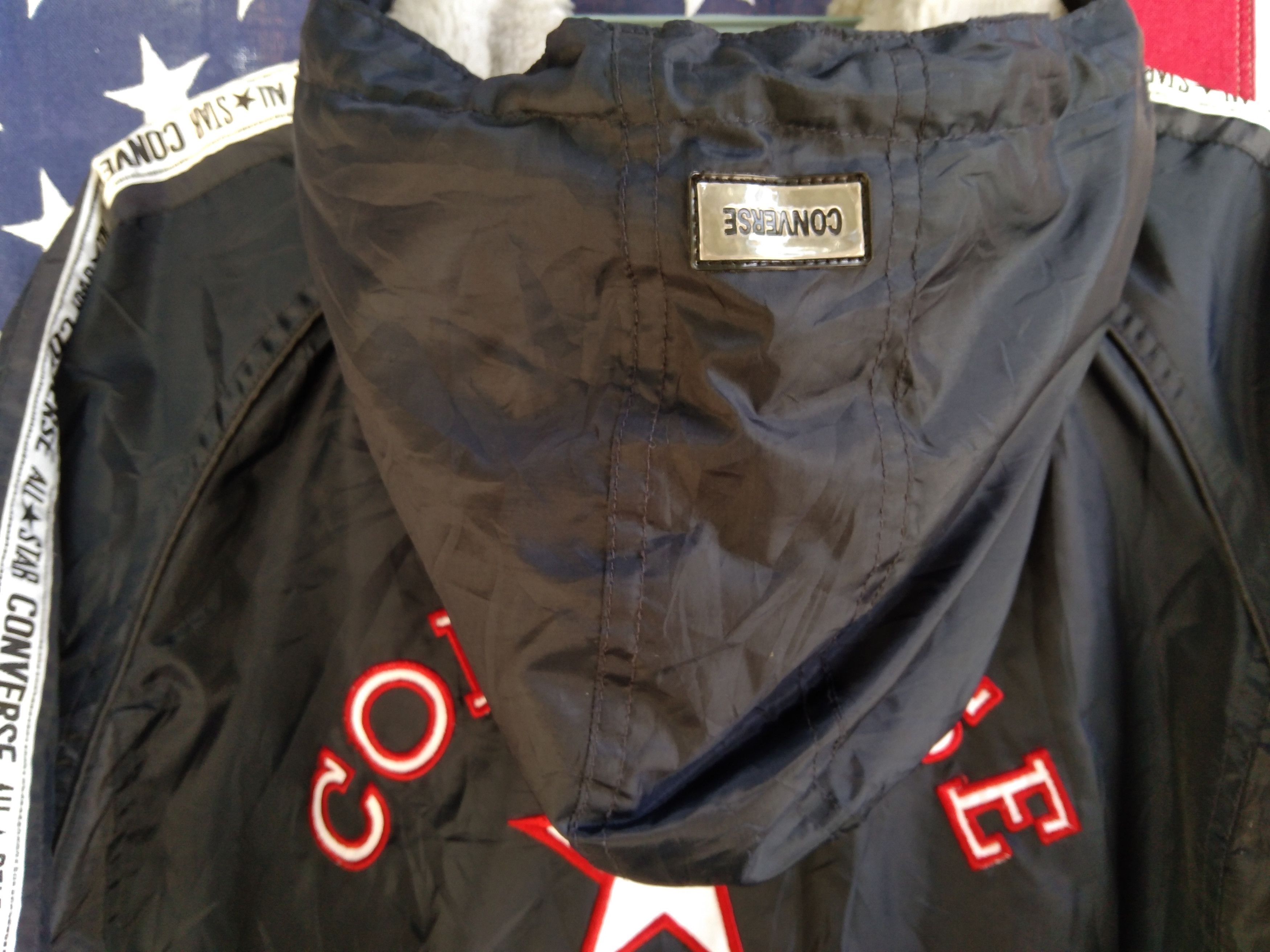 Converse × Sports Specialties CONVERSE HOODIE SHERPA PARKA LONG JACKET BIG LOGO Size US M / EU 48-50 / 2 - 6 Thumbnail