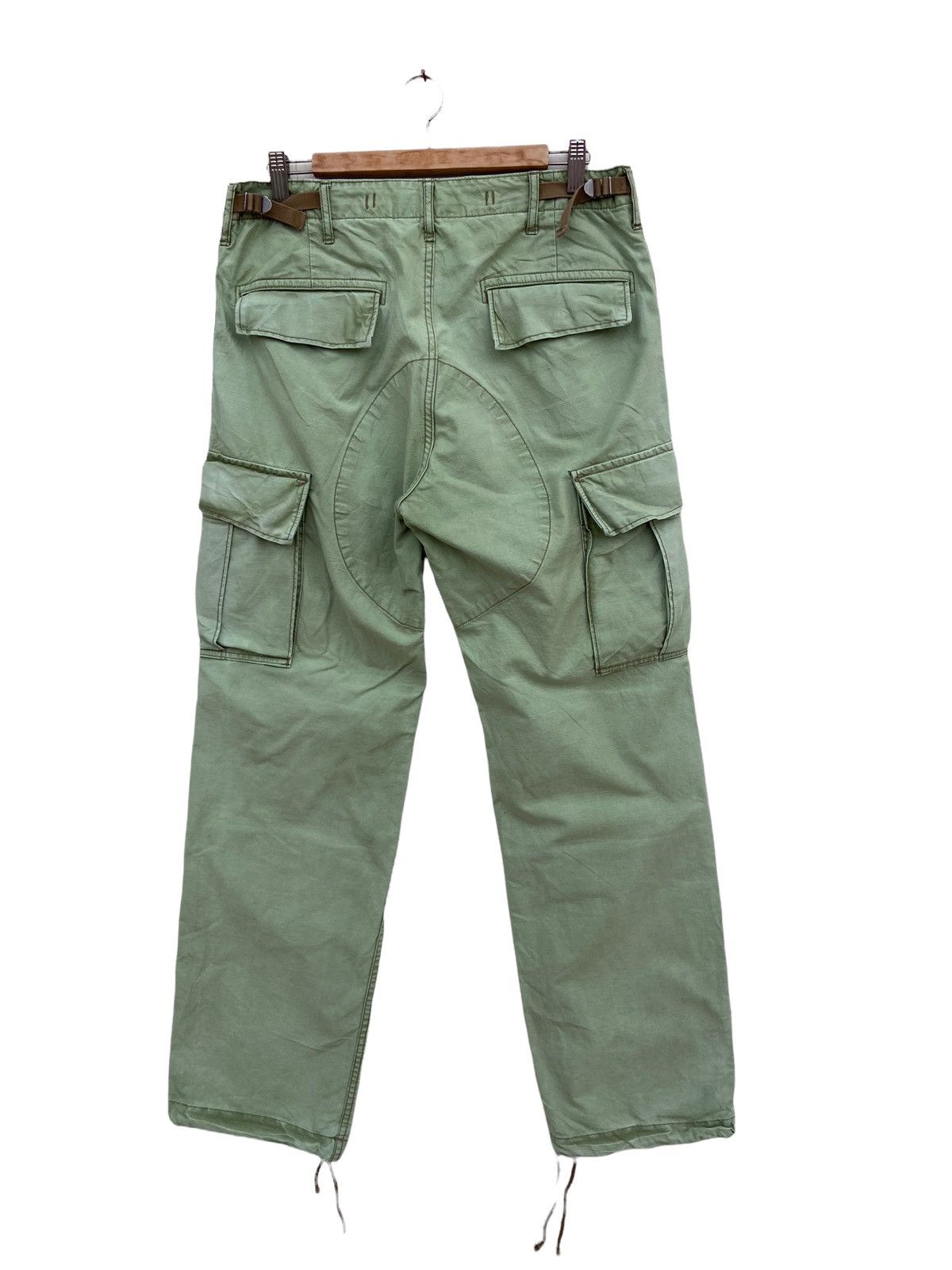 Journal Standard Olive Green Sun Faded Style Cargo Pant by Journal Standard Size US 33 - 2 Thumbnail
