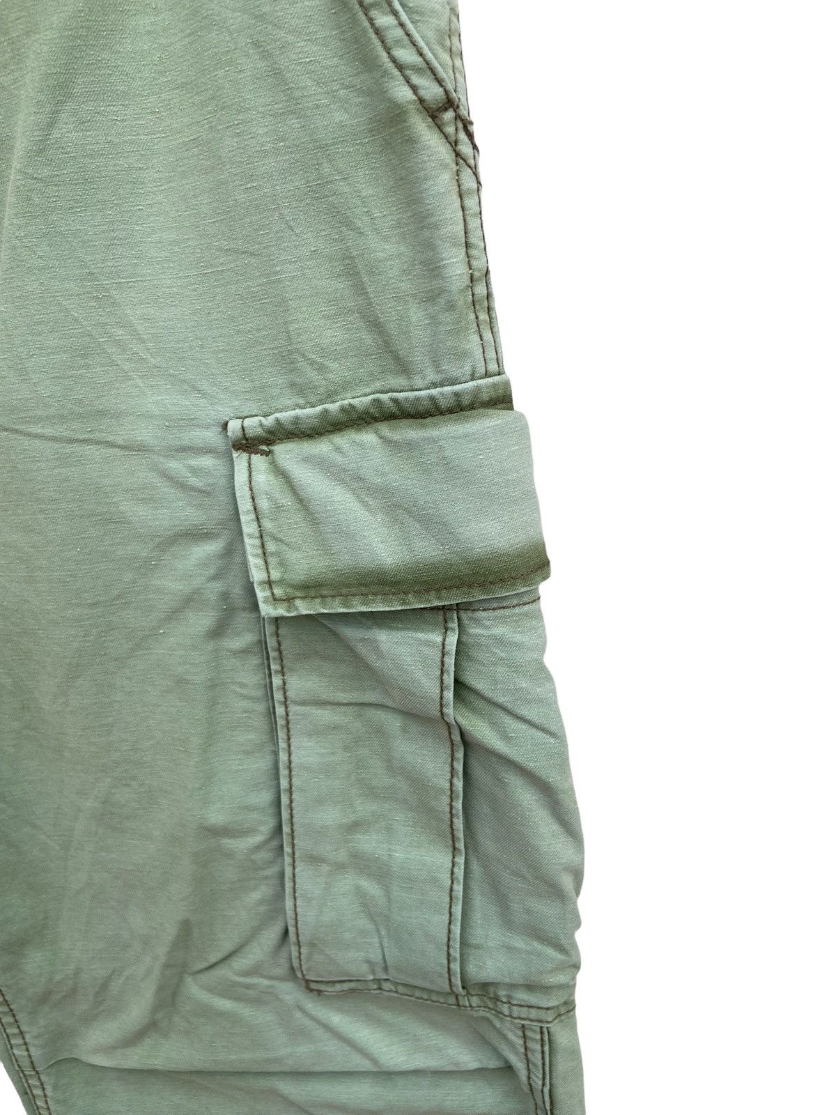 Journal Standard Olive Green Sun Faded Style Cargo Pant by Journal Standard Size US 33 - 4 Thumbnail