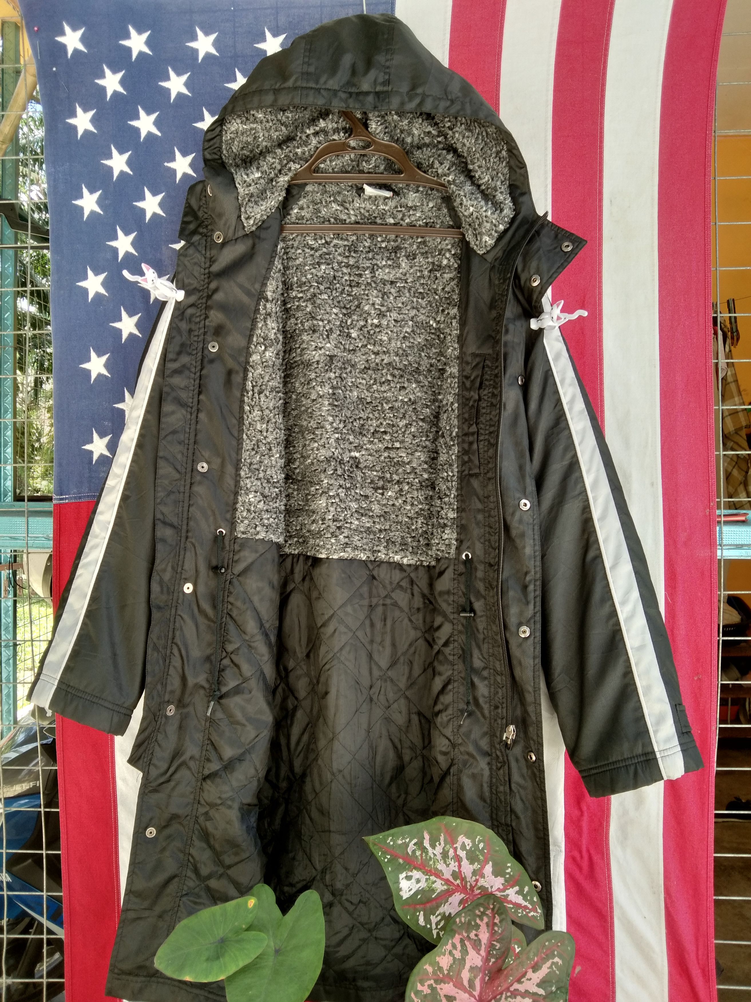 Nike × Sports Specialties NIKE BIG SWOOSH HOODIE SHERPA PARKA LONG JACKET Size US L / EU 52-54 / 3 - 2 Thumbnail