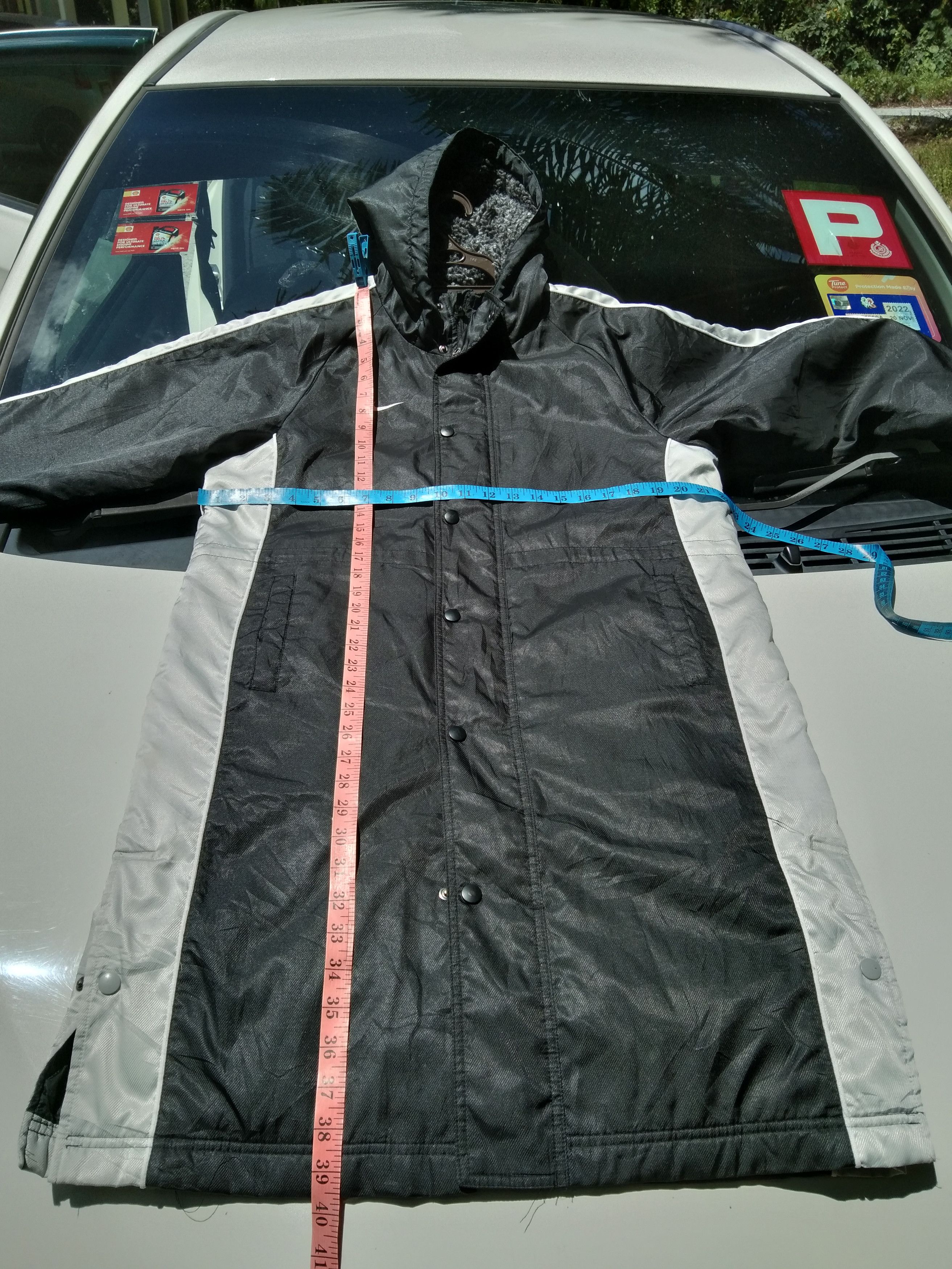 Nike × Sports Specialties NIKE BIG SWOOSH HOODIE SHERPA PARKA LONG JACKET Size US L / EU 52-54 / 3 - 13 Thumbnail