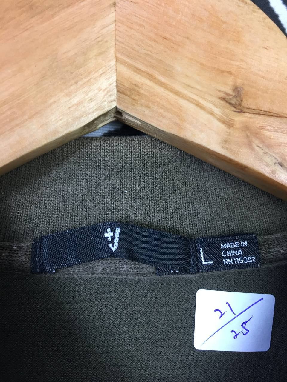 Jil Sander × Uniqlo J+ Jil Sander Uniqlo Essential Olive Green Polo Tee Size US L / EU 52-54 / 3 - 7 Thumbnail