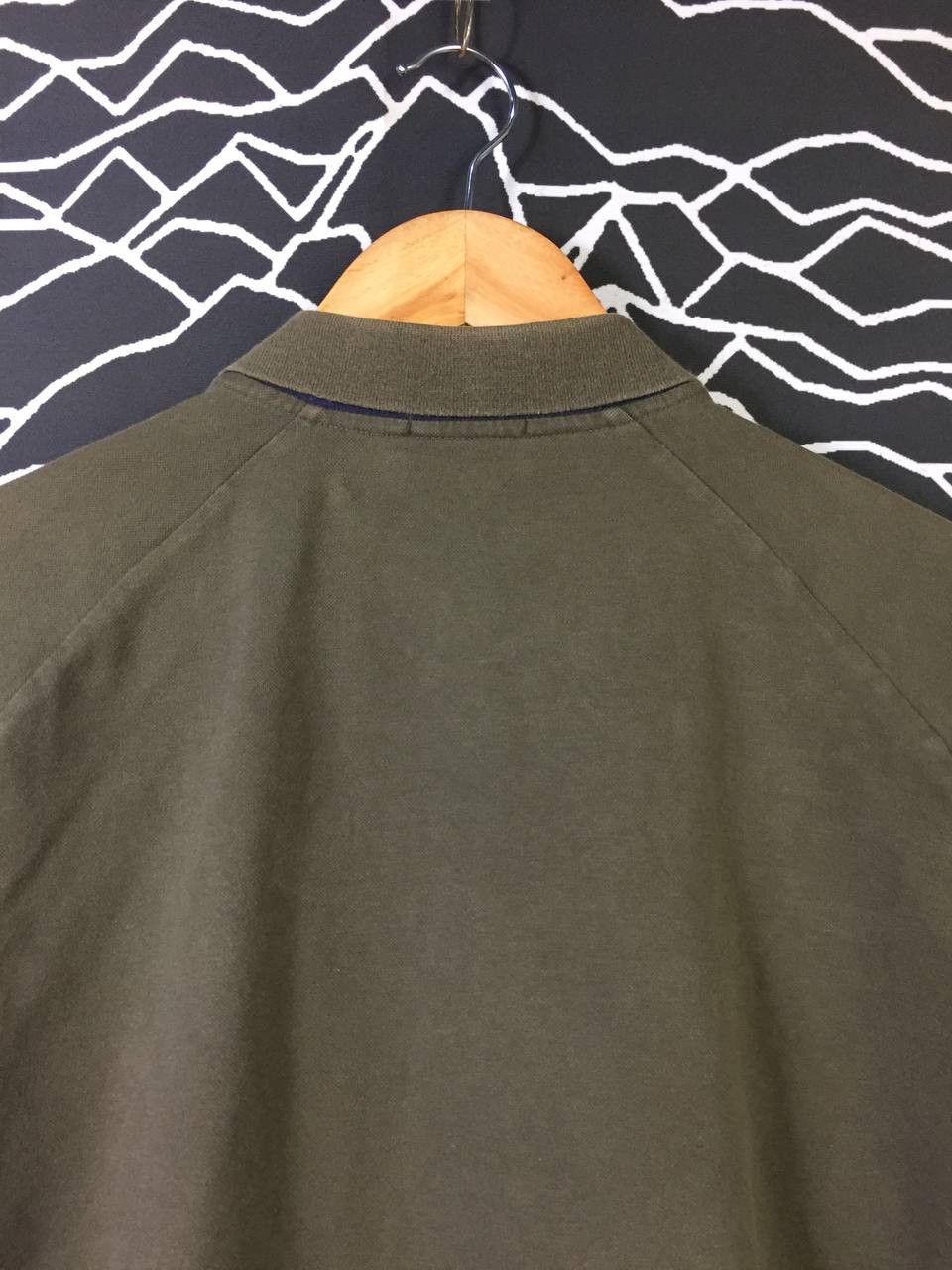 Jil Sander × Uniqlo J+ Jil Sander Uniqlo Essential Olive Green Polo Tee Size US L / EU 52-54 / 3 - 6 Thumbnail