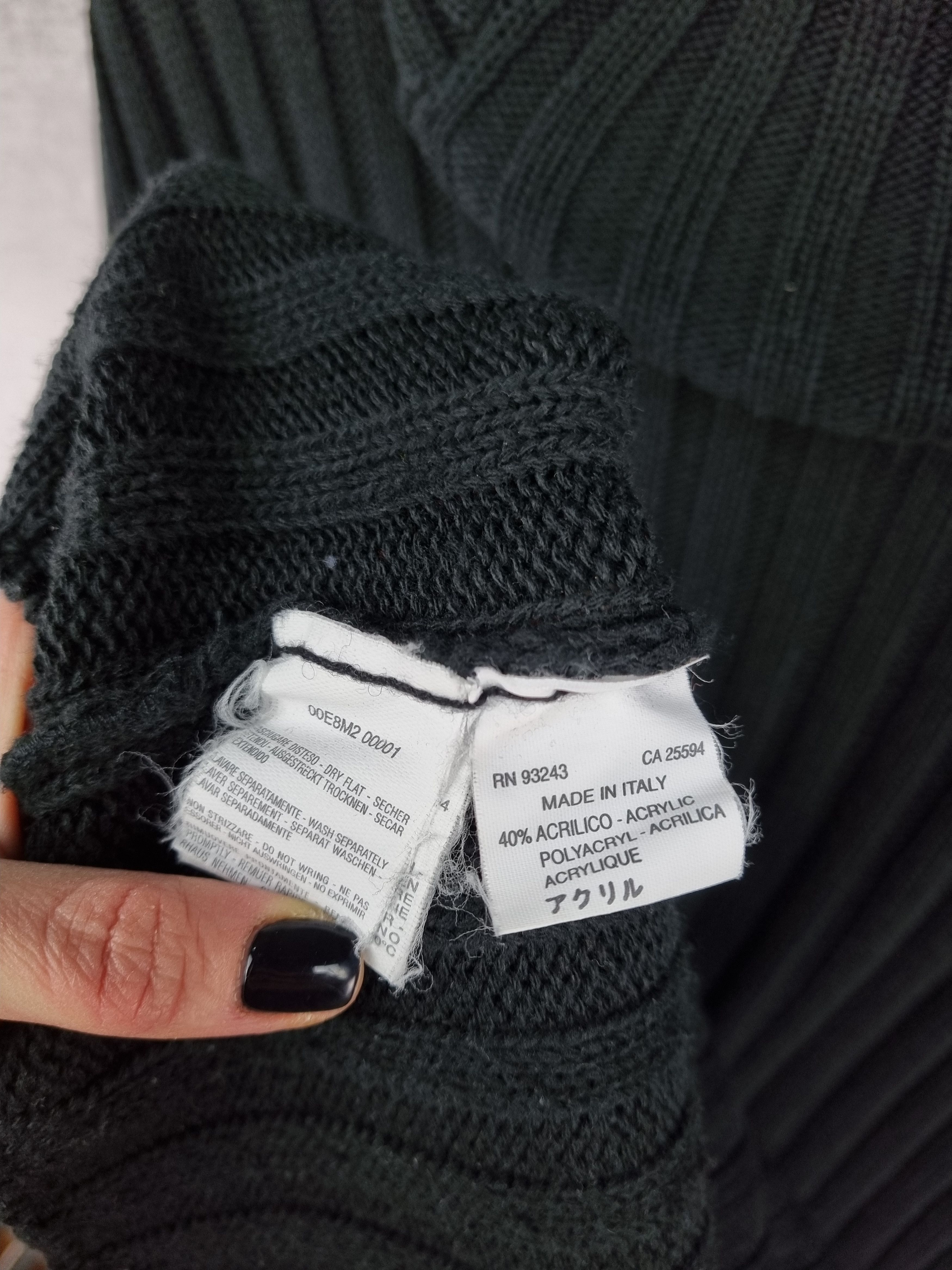 Diesel Italian Diesel Hooded Balaklava Knitted Sweater Stone Island Size US XL / EU 56 / 4 - 6 Thumbnail