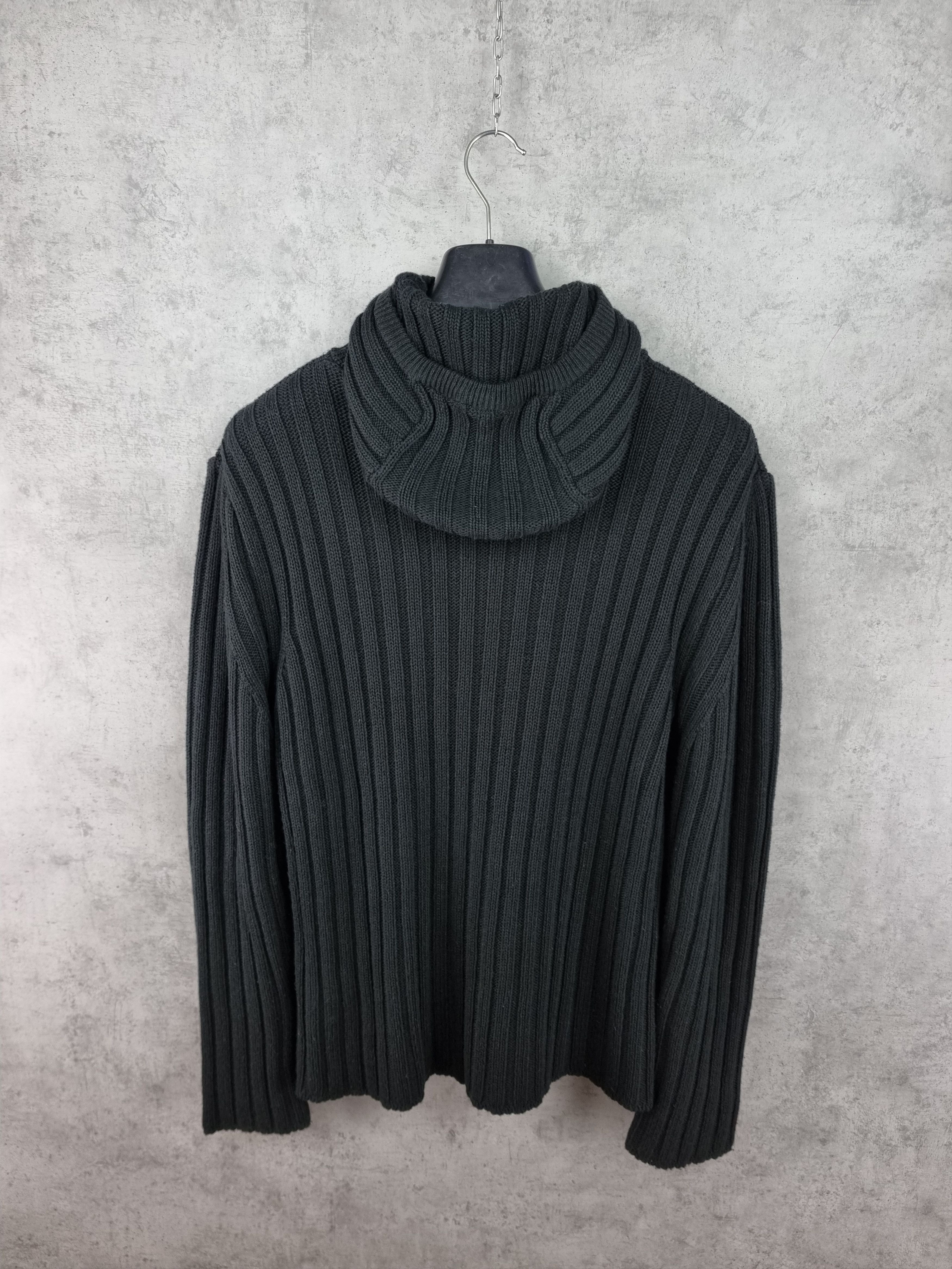 Diesel Italian Diesel Hooded Balaklava Knitted Sweater Stone Island Size US XL / EU 56 / 4 - 9 Thumbnail