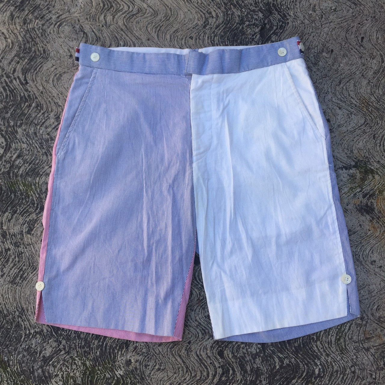 Thom Browne thom browne striped shorts Size US 31 - 1 Thumbnail