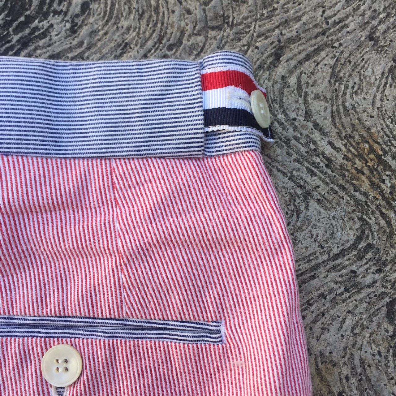 Thom Browne thom browne striped shorts Size US 31 - 7 Thumbnail