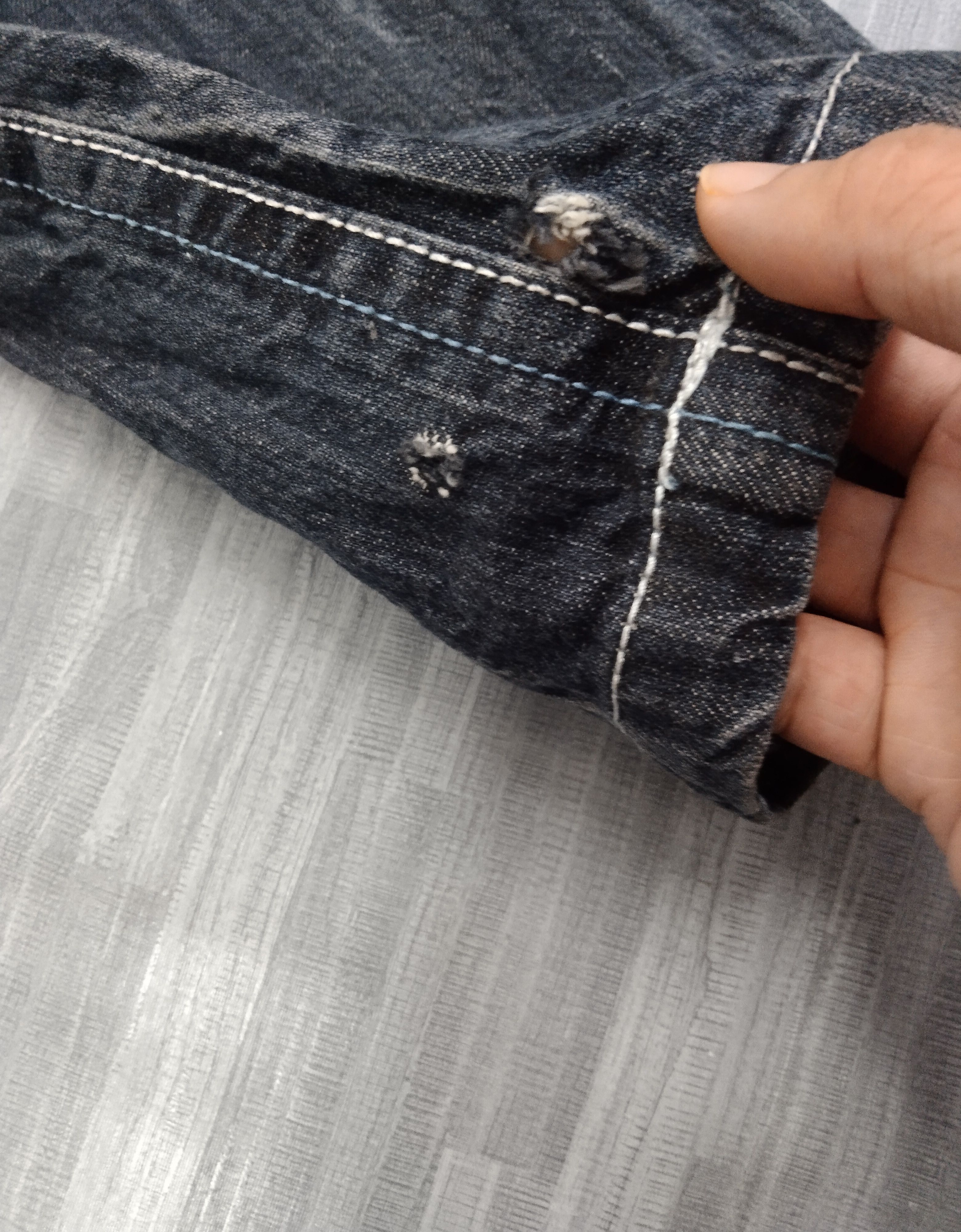 Other SUPER SICK ELIMIN JEANS STUDDED DENIM PANTS Size US 33 - 7 Thumbnail