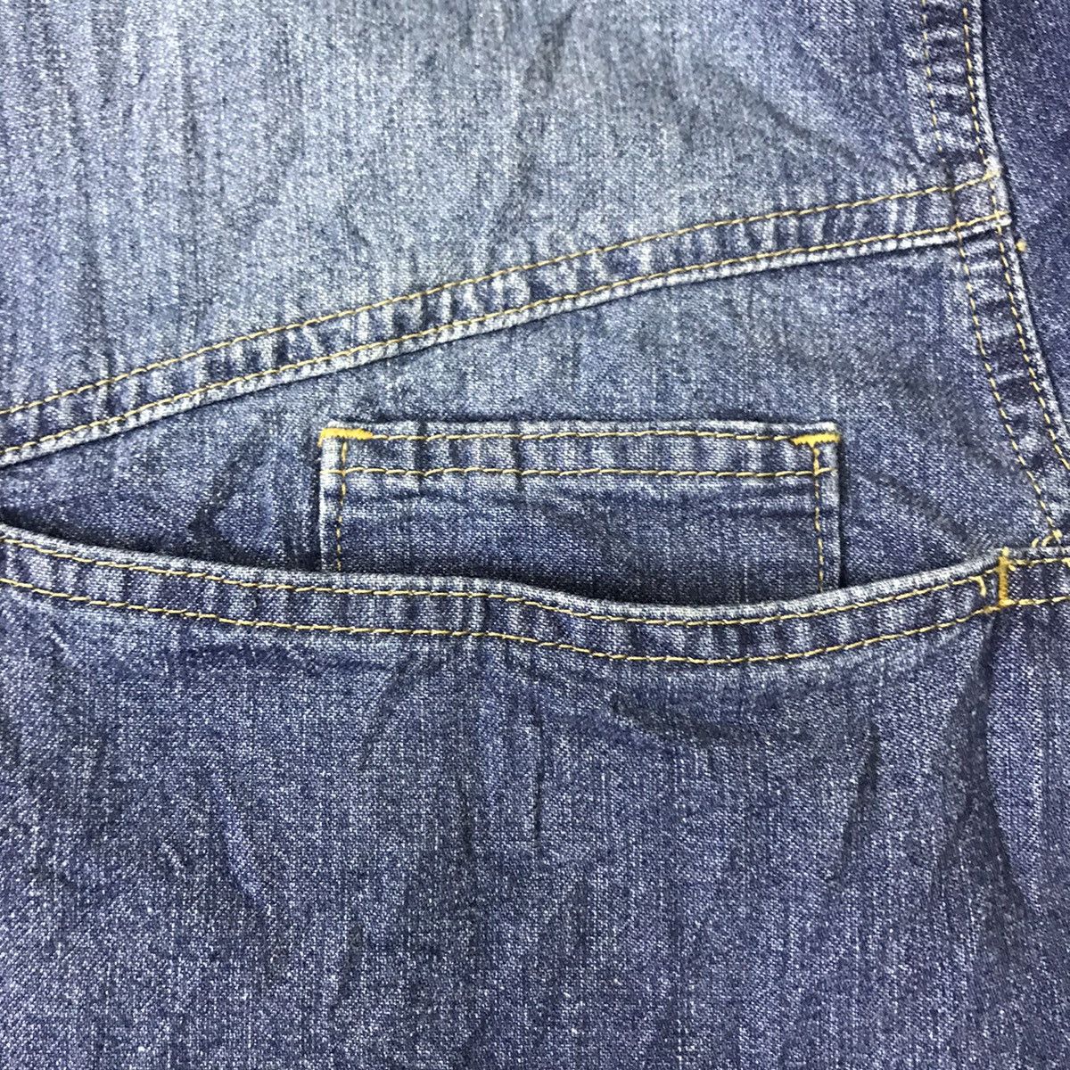 Marithe + Francois Girbaud Marithe Francois Girbaud Denim Shirt Button Up Size US L / EU 52-54 / 3 - 8 Thumbnail