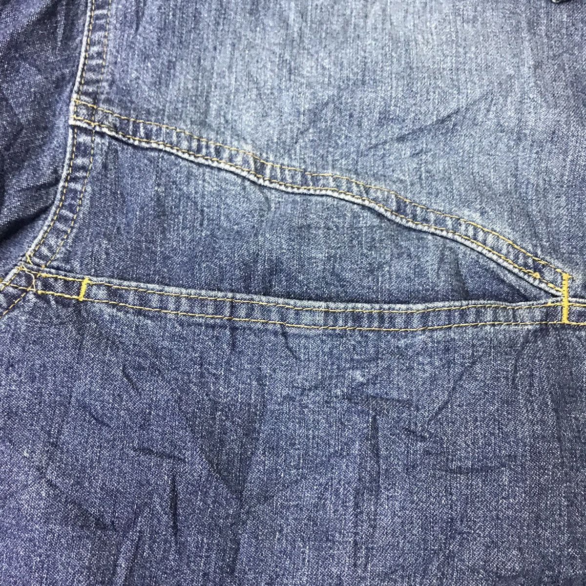Marithe + Francois Girbaud Marithe Francois Girbaud Denim Shirt Button Up Size US L / EU 52-54 / 3 - 9 Thumbnail