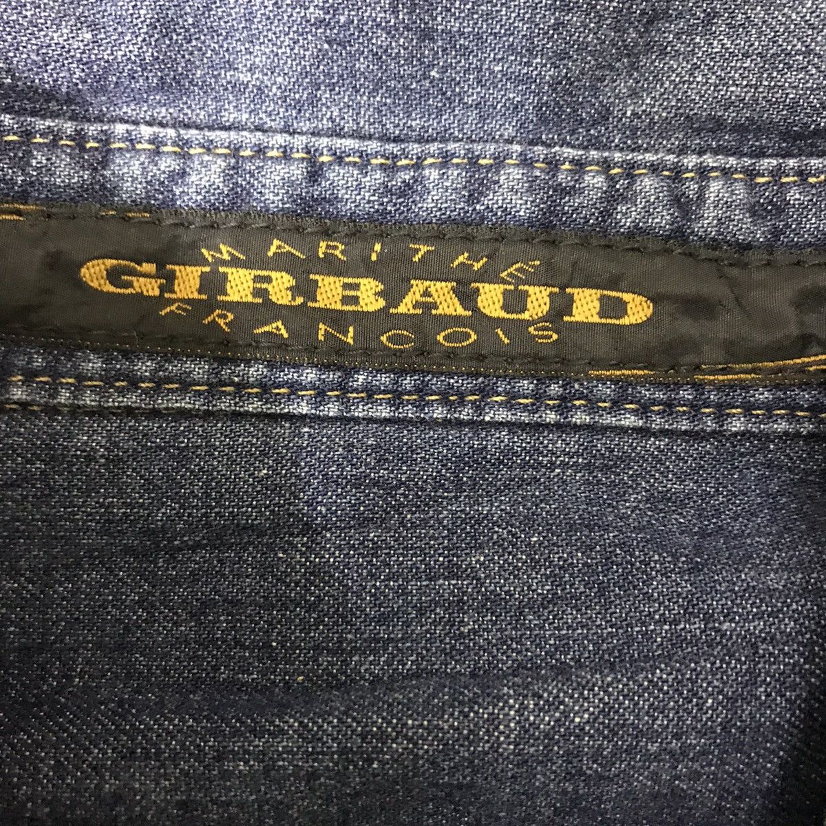 Marithe + Francois Girbaud Marithe Francois Girbaud Denim Shirt Button Up Size US L / EU 52-54 / 3 - 6 Thumbnail