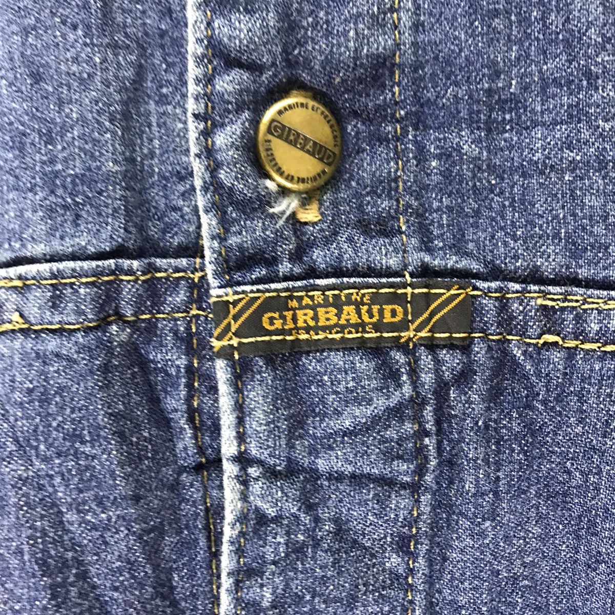 Marithe + Francois Girbaud Marithe Francois Girbaud Denim Shirt Button Up Size US L / EU 52-54 / 3 - 4 Thumbnail