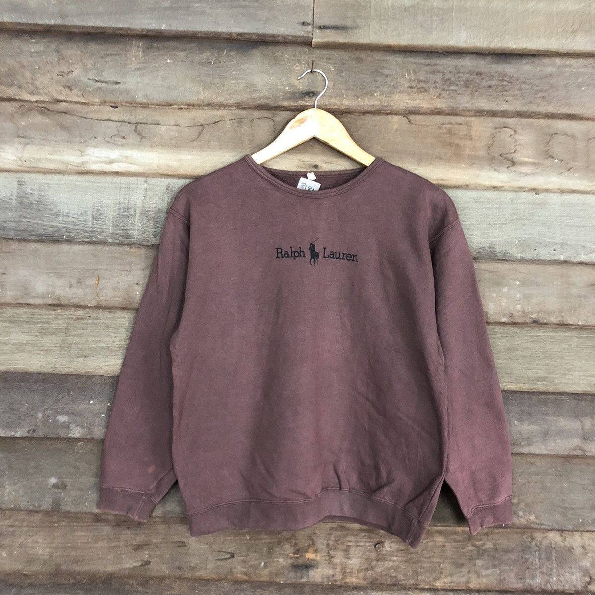 Ralph Lauren Ralph Lauren Brown Sweatshirt vintage #3181 Size M / US 6-8 / IT 42-44 - 3 Thumbnail