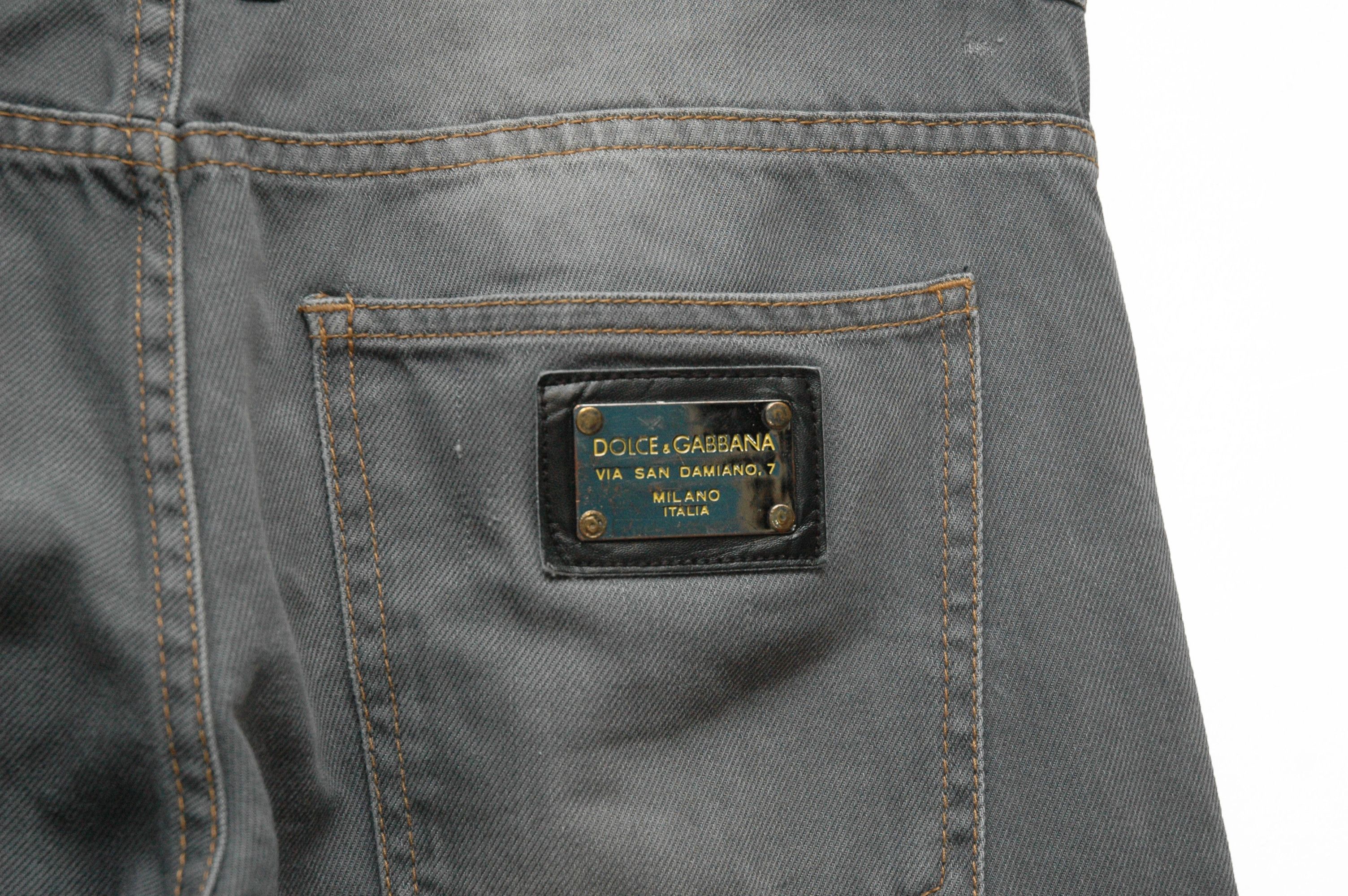 Dolce & Gabbana Vintage Dolce Gabbana Distressed Denim Made in Italy Size US 31 - 3 Thumbnail