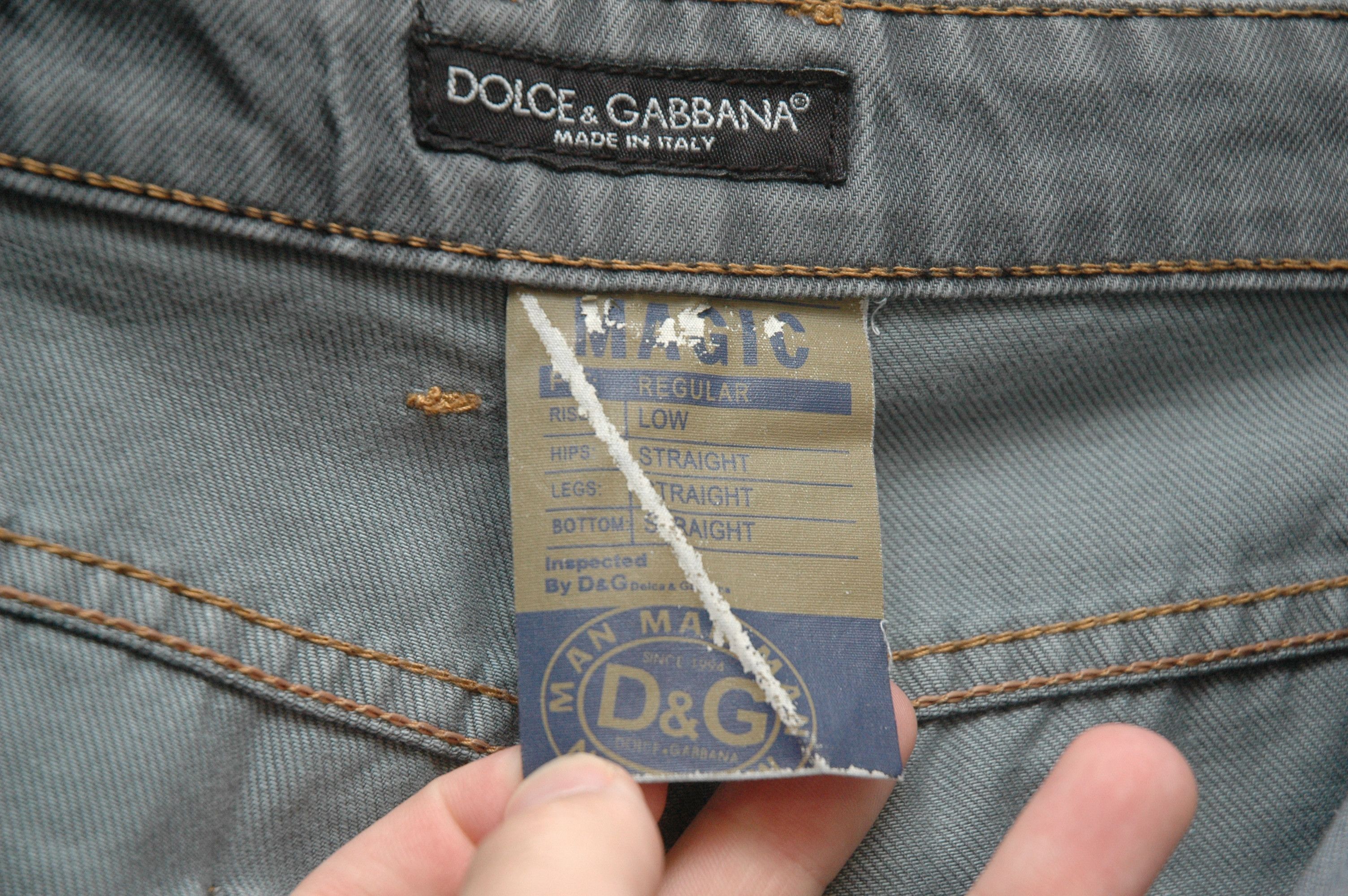 Dolce & Gabbana Vintage Dolce Gabbana Distressed Denim Made in Italy Size US 31 - 13 Thumbnail