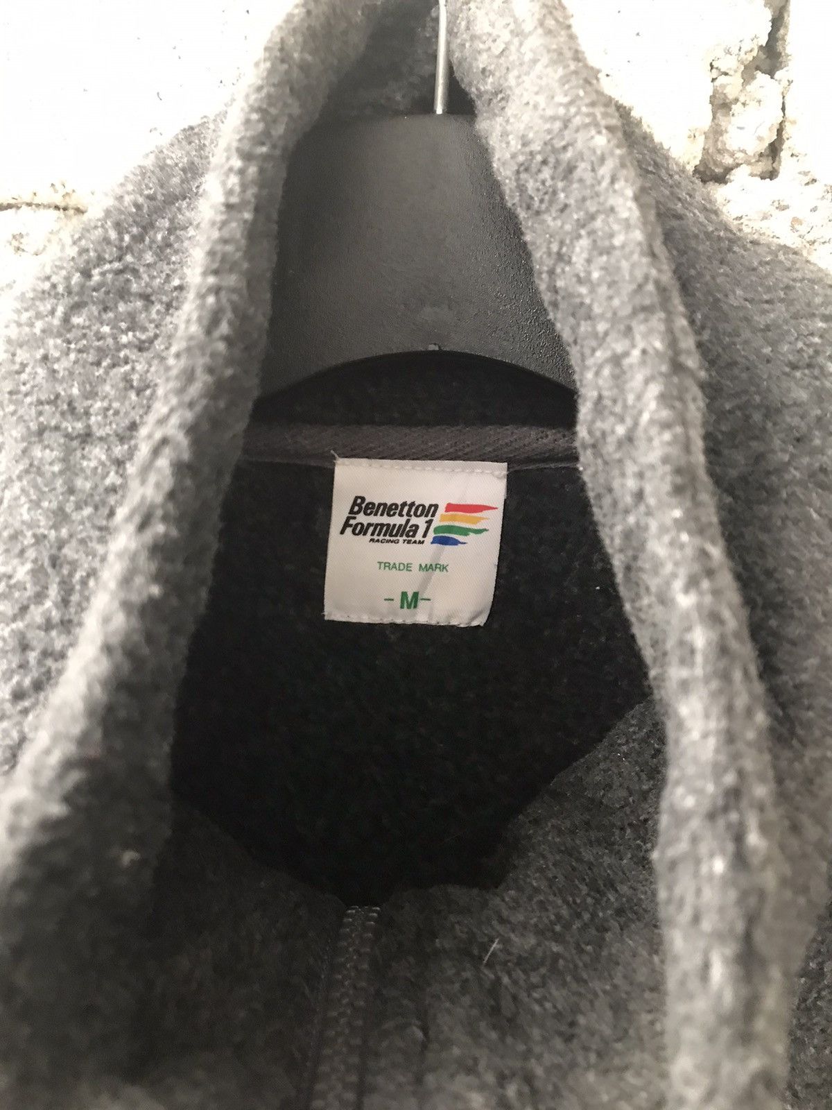 Benetton Vintage Benetton Formula One Fleece Jacket Half Zipper Size US M / EU 48-50 / 2 - 3 Thumbnail