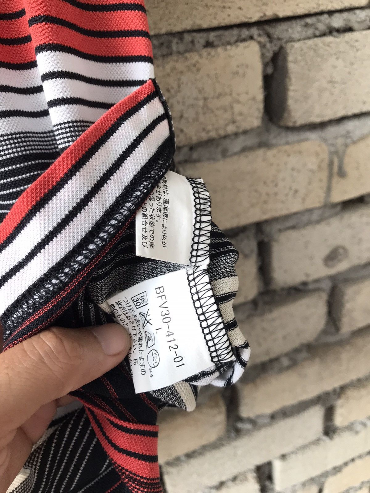 Burberry × Vintage Burberry Burberrys Golf Multicolour Stripe Half Zipper Size US L / EU 52-54 / 3 - 9 Thumbnail