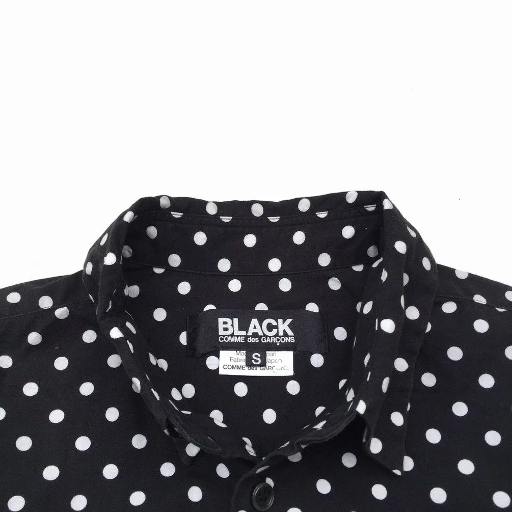 Comme des Garcons comme des garçons black polka dot shirt Size US S / EU 44-46 / 1 - 2 Thumbnail