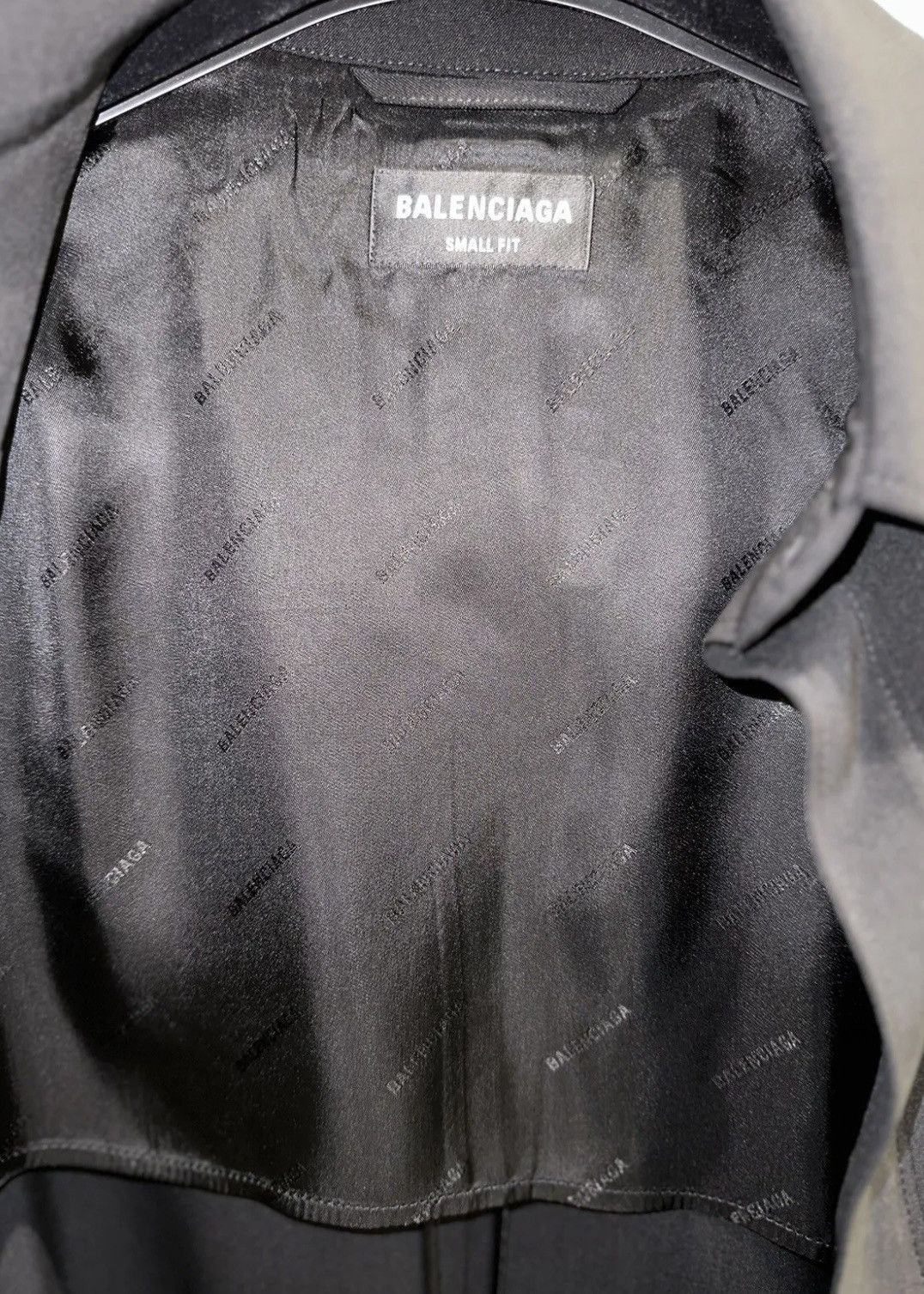 Balenciaga Employee Uniform Padded Button Down Shirt Jacket Size US L / EU 52-54 / 3 - 5 Thumbnail