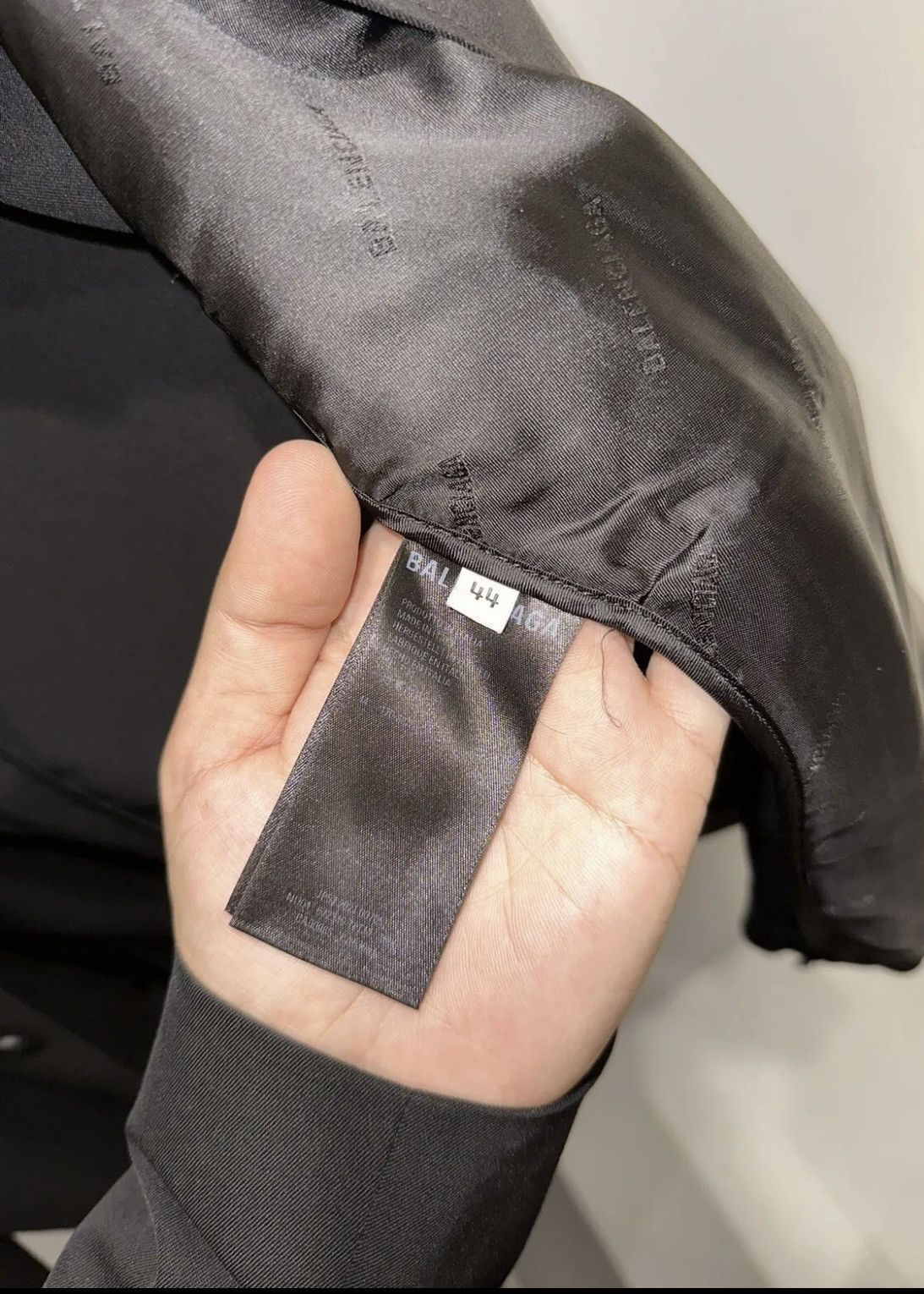 Balenciaga Employee Uniform Padded Button Down Shirt Jacket Size US L / EU 52-54 / 3 - 4 Thumbnail