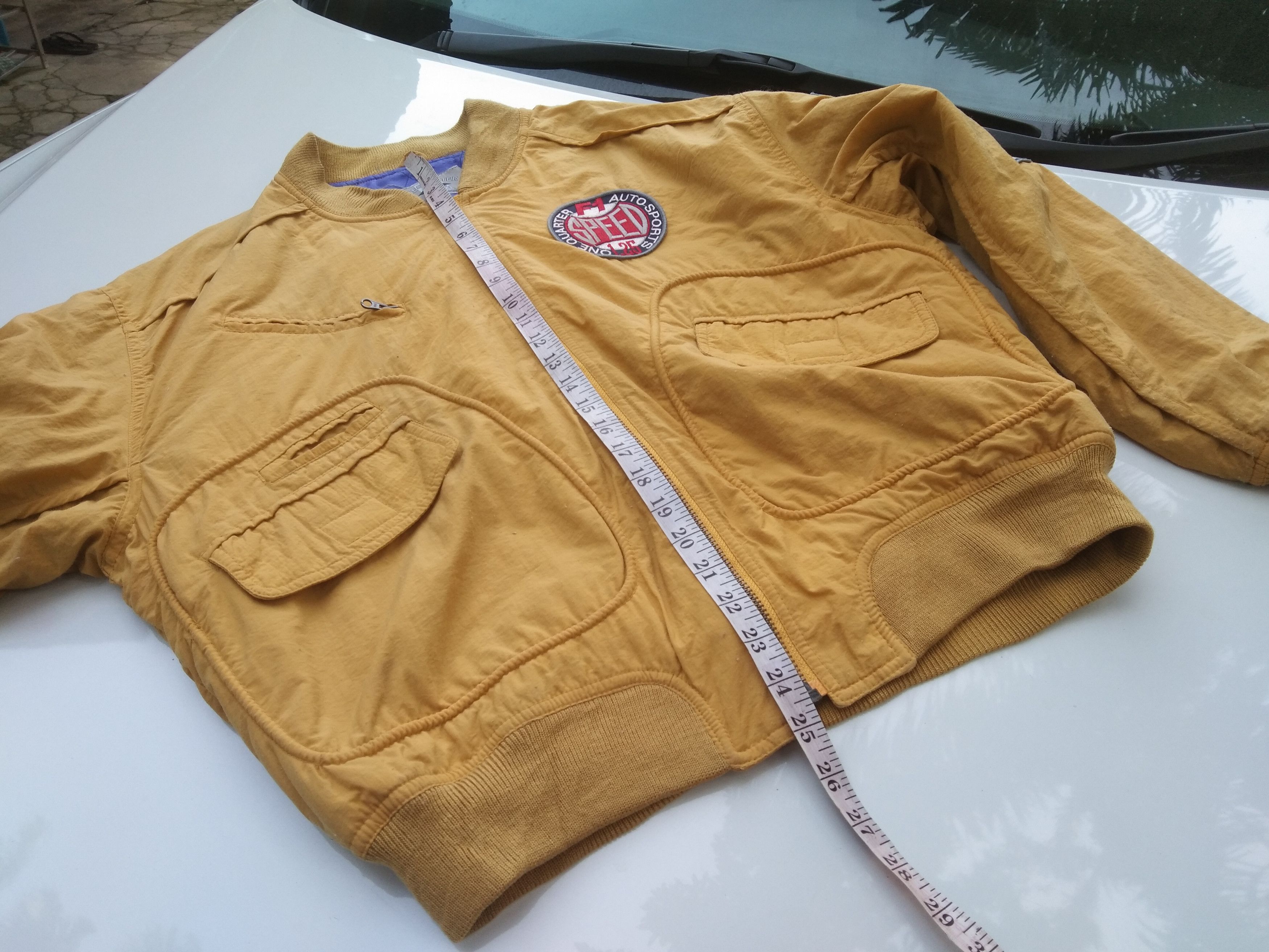 Japanese Brand × Vintage VINTAGE ONE QUARTER F1 AUTO SPORT JACKET Size US L / EU 52-54 / 3 - 16 Thumbnail