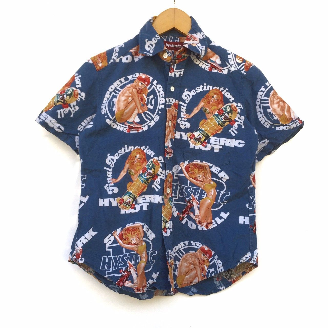 Hysteric Glamour hysteric glamour all over print shirt Size US S / EU 44-46 / 1 - 1 Thumbnail