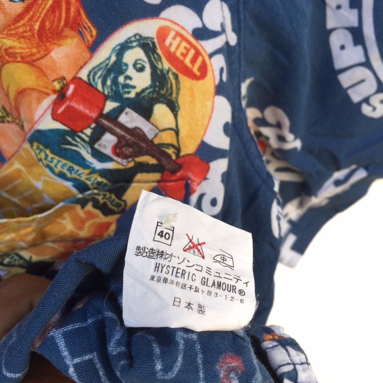 Hysteric Glamour hysteric glamour all over print shirt Size US S / EU 44-46 / 1 - 3 Thumbnail