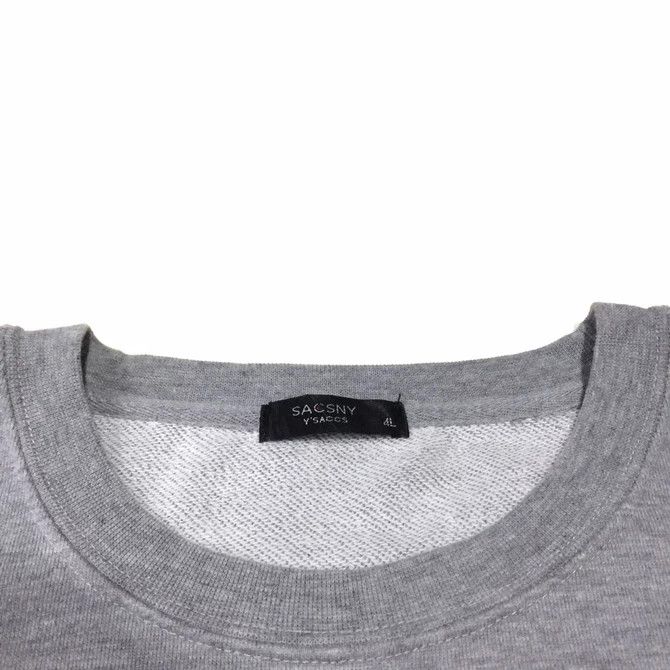 Yohji Yamamoto yohji yamamoto crew neck Size US XXL / EU 58 / 5 - 2 Thumbnail