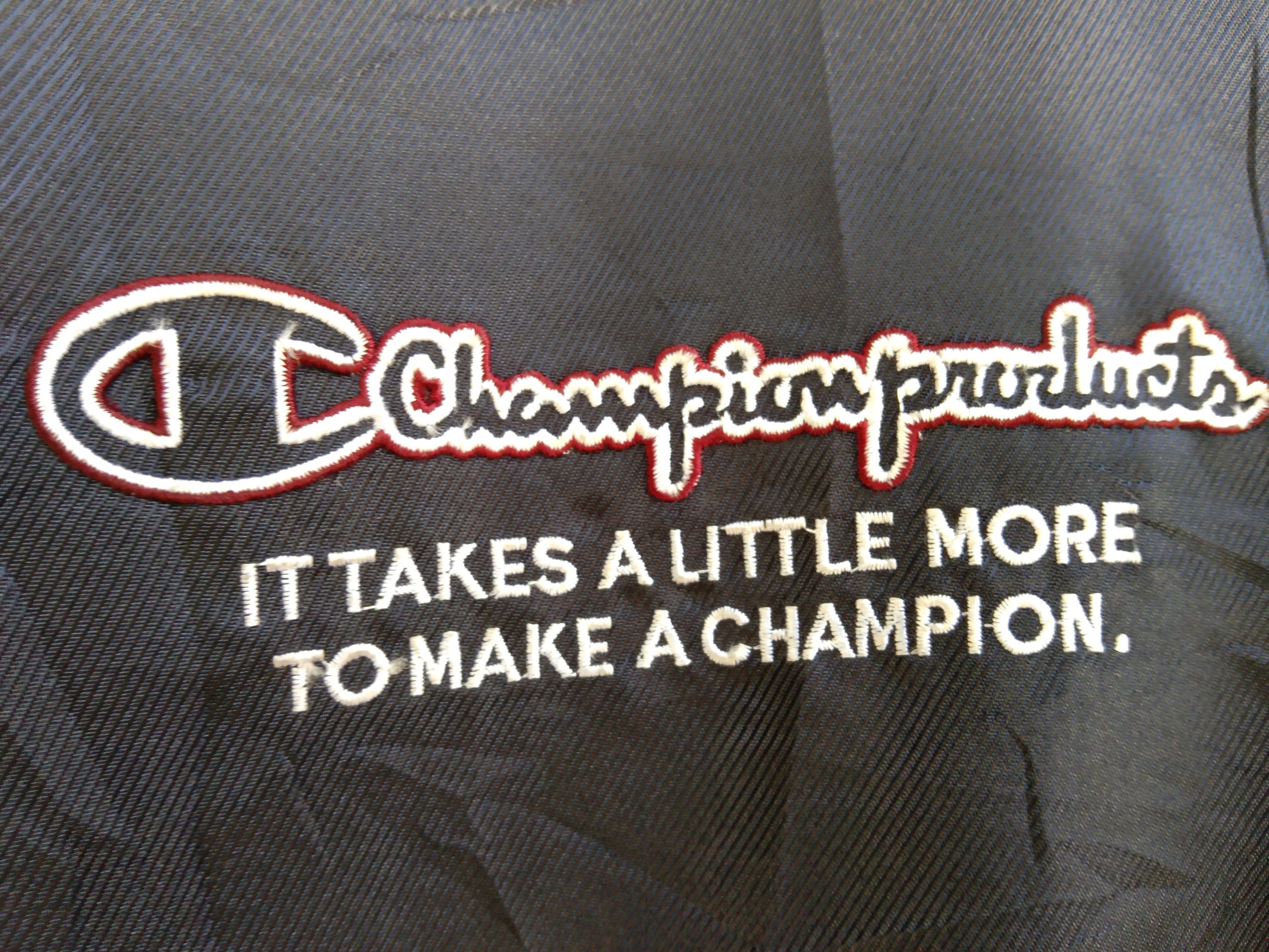Champion × Sports Specialties × Vintage CHAMPION HOODIE SHERPA PARKA LONG JACKET BIG LOGO Size US L / EU 52-54 / 3 - 15 Thumbnail