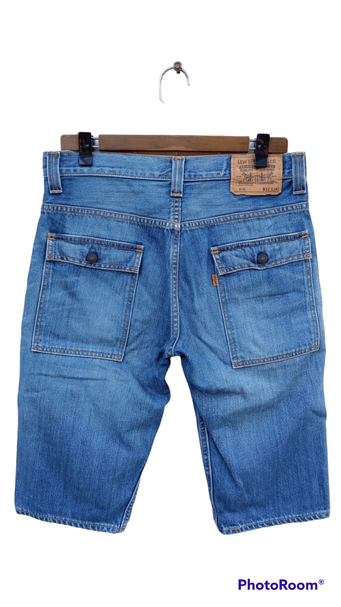 Levi's × Levi's Vintage Clothing × Vintage 🔥🔥Vintage Levi's Orange Tag Bush Pants Shorts Size US 32 / EU 48 - 18 Thumbnail