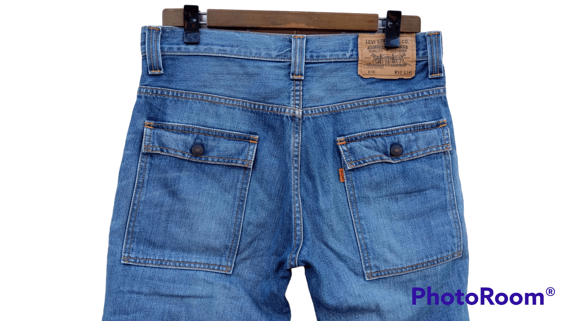 Levi's × Levi's Vintage Clothing × Vintage 🔥🔥Vintage Levi's Orange Tag Bush Pants Shorts Size US 32 / EU 48 - 21 Thumbnail