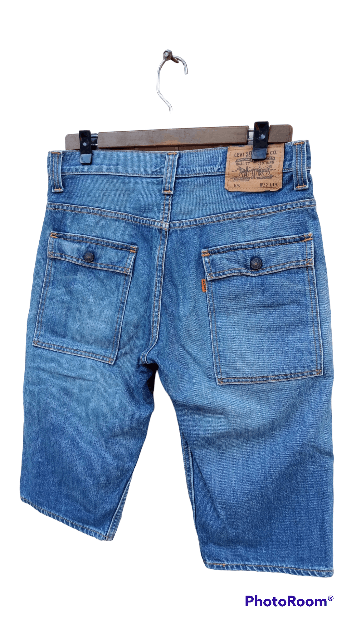 Levi's × Levi's Vintage Clothing × Vintage 🔥🔥Vintage Levi's Orange Tag Bush Pants Shorts Size US 32 / EU 48 - 20 Thumbnail