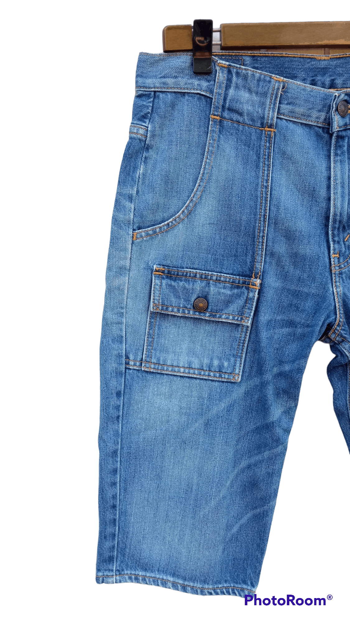 Levi's × Levi's Vintage Clothing × Vintage 🔥🔥Vintage Levi's Orange Tag Bush Pants Shorts Size US 32 / EU 48 - 4 Thumbnail