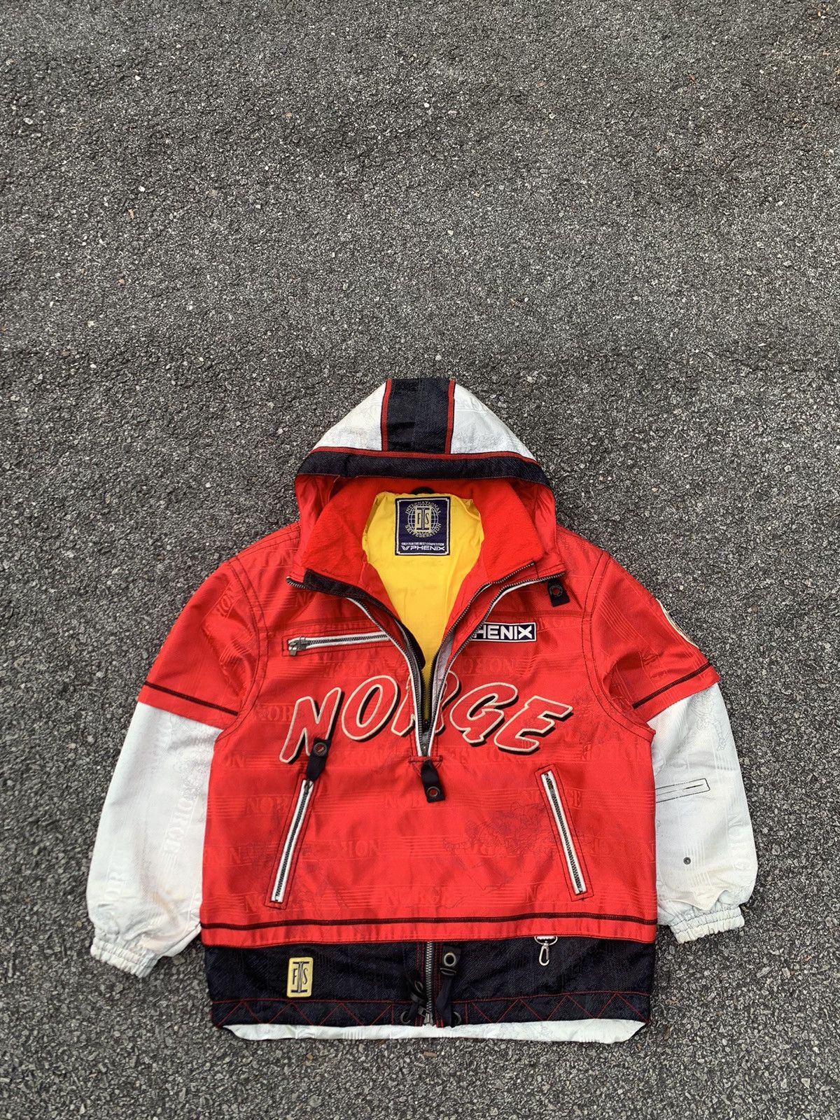Vintage ⛷️VINTAGE PHENIX NORGE NORWAY ALPINE SKI TEAM JACKET Size US XL / EU 56 / 4 - 10 Thumbnail