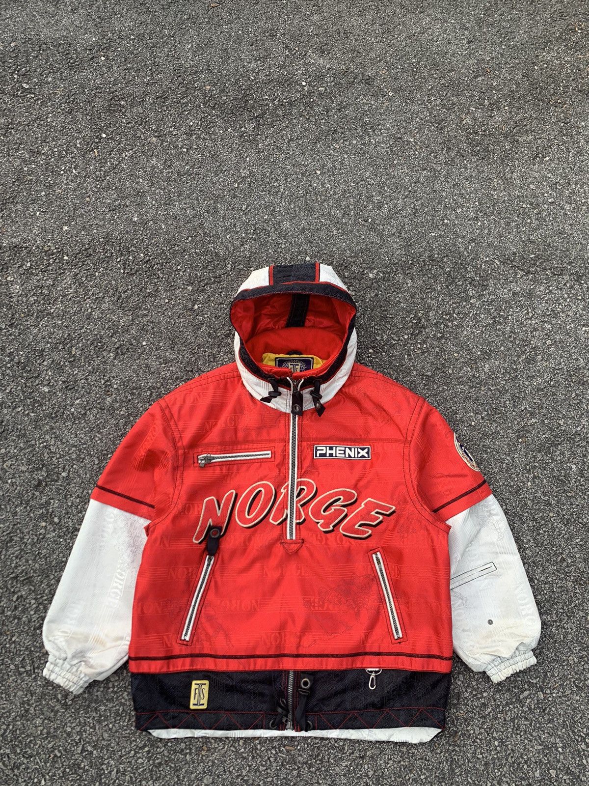 Vintage ⛷️VINTAGE PHENIX NORGE NORWAY ALPINE SKI TEAM JACKET Size US XL / EU 56 / 4 - 7 Thumbnail