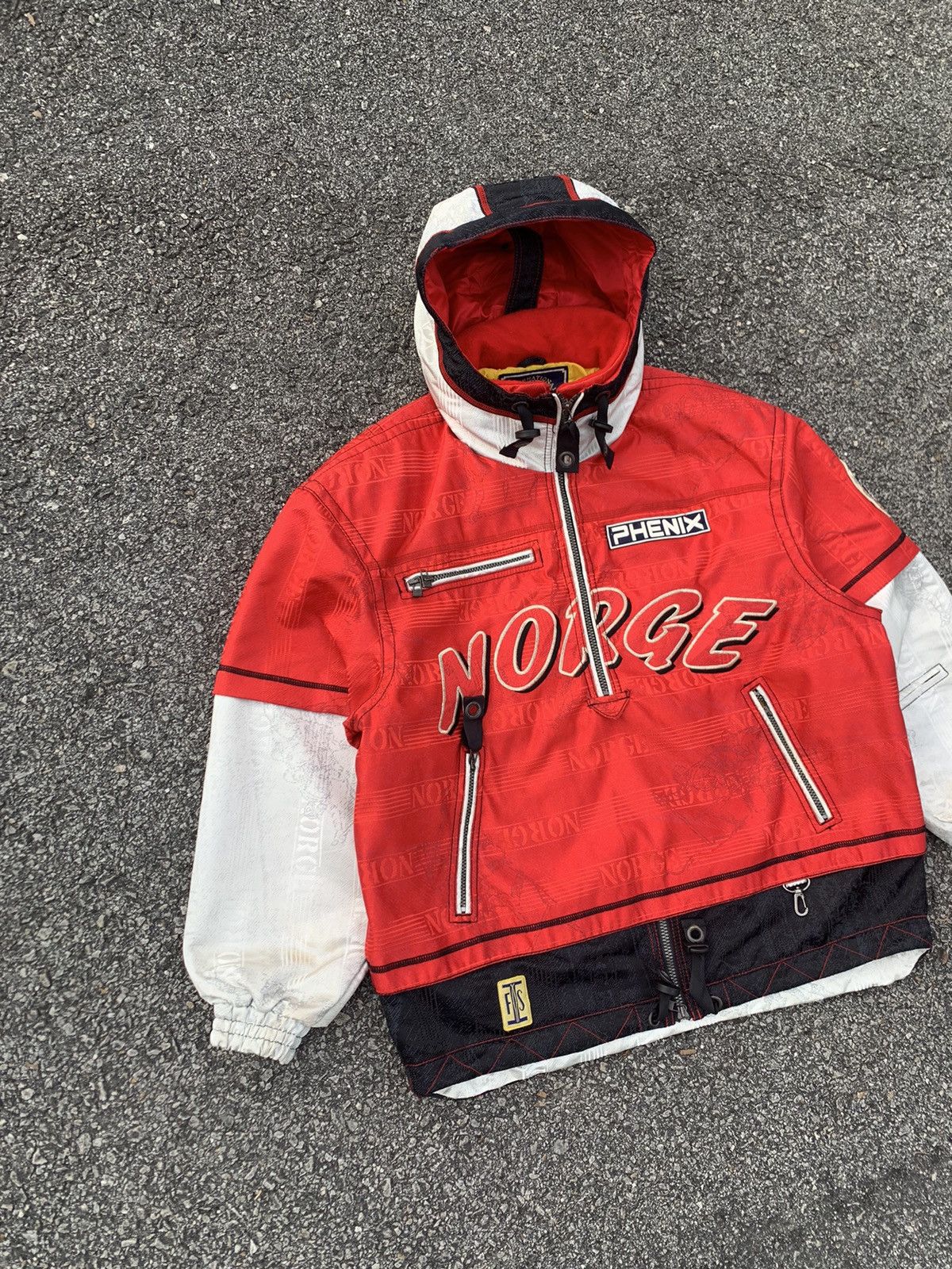 Vintage ⛷️VINTAGE PHENIX NORGE NORWAY ALPINE SKI TEAM JACKET Size US XL / EU 56 / 4 - 4 Thumbnail